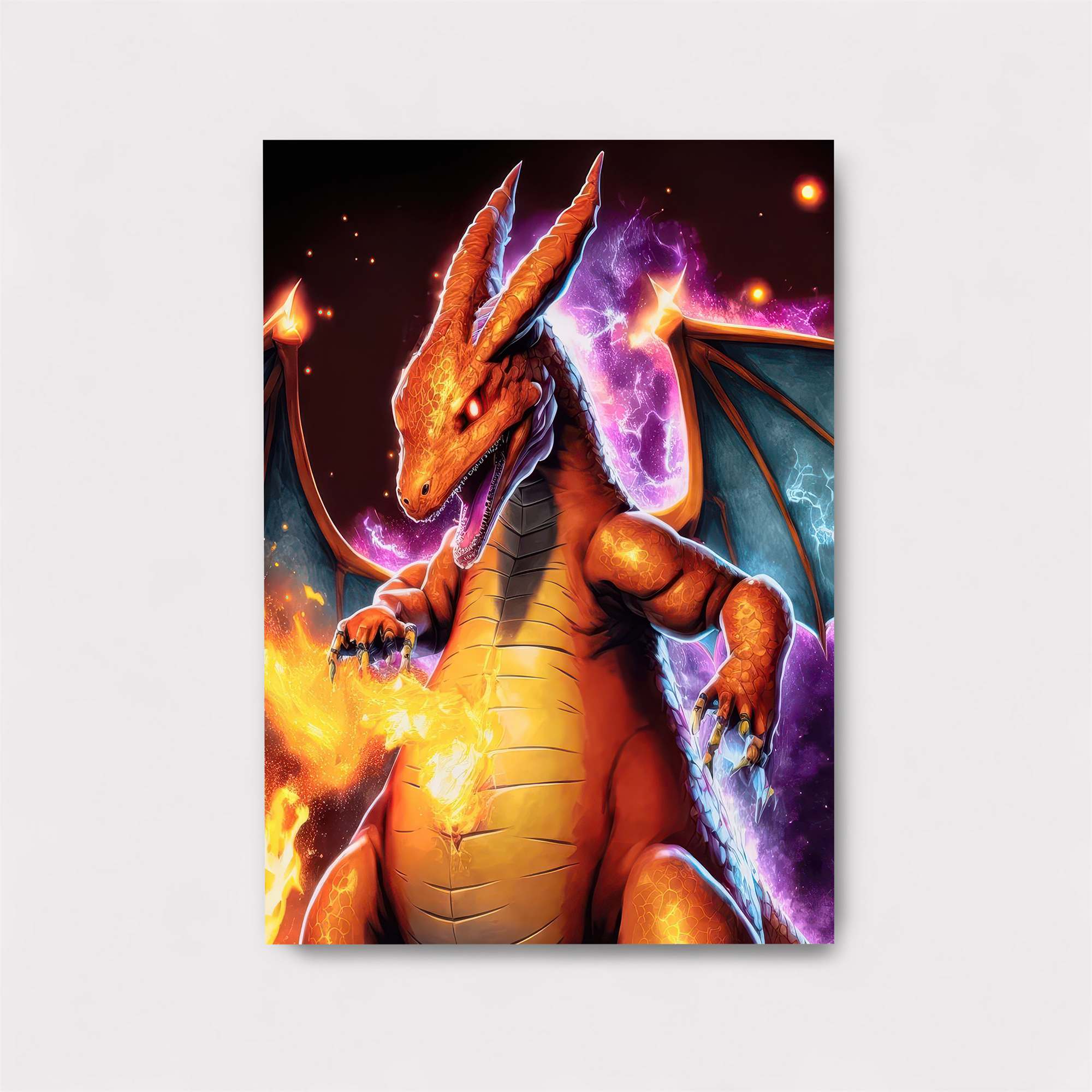 Charizard Cosmic Safe Wall Magnetic / M