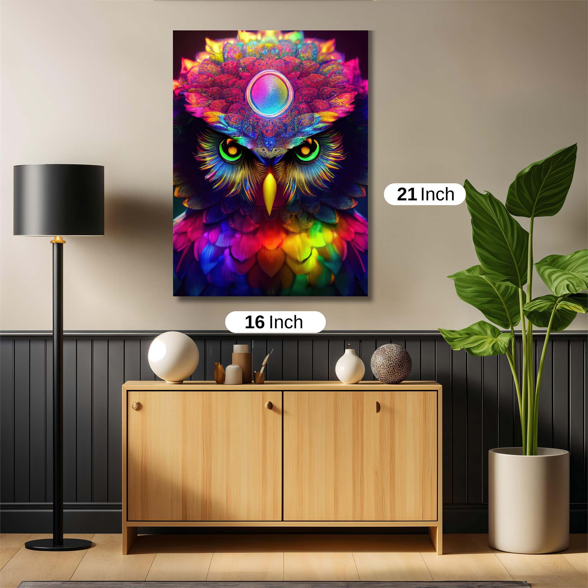 Owl Radiant Safe Wall Magnetic / M