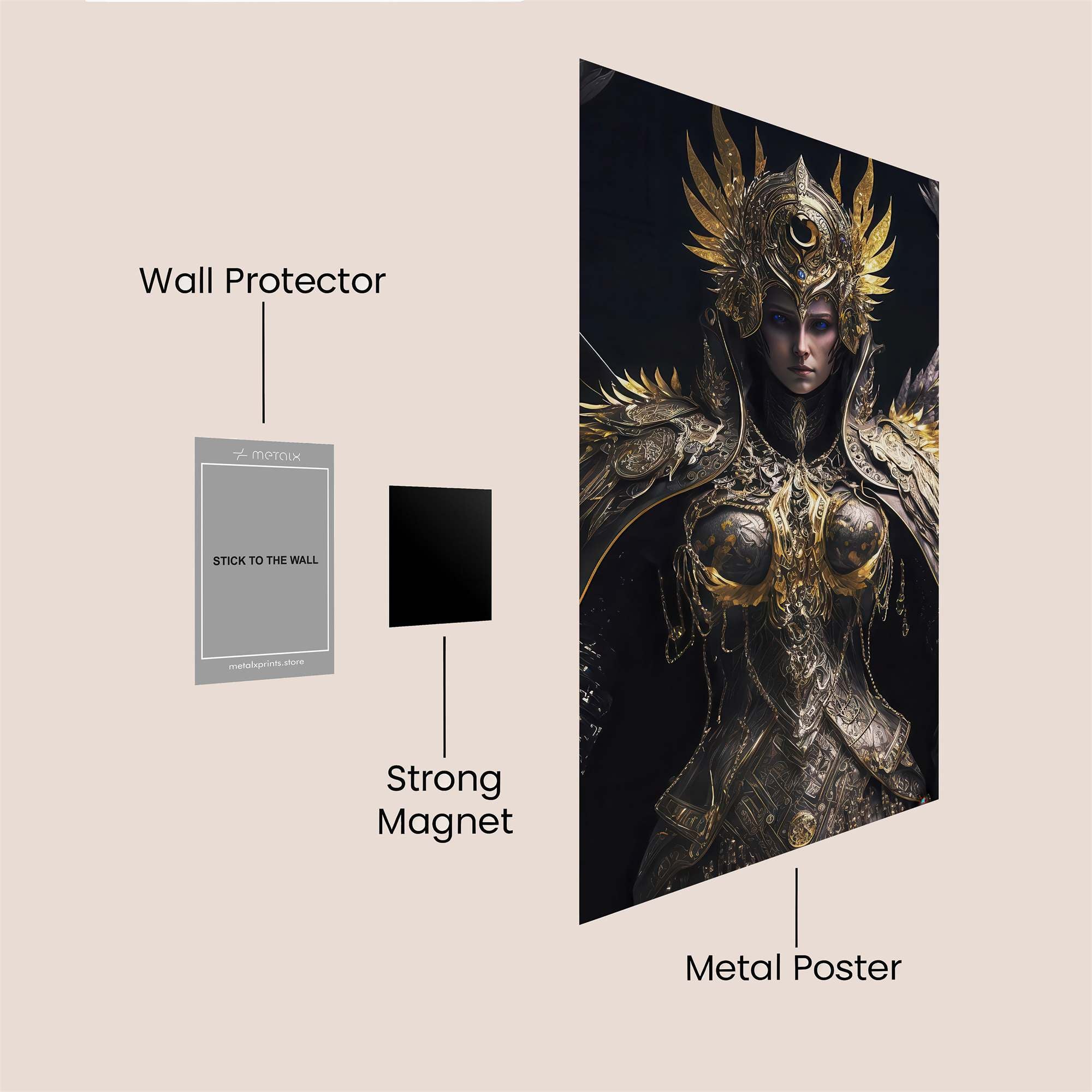 Nemesis Ascendant Safe Wall Magnetic / M