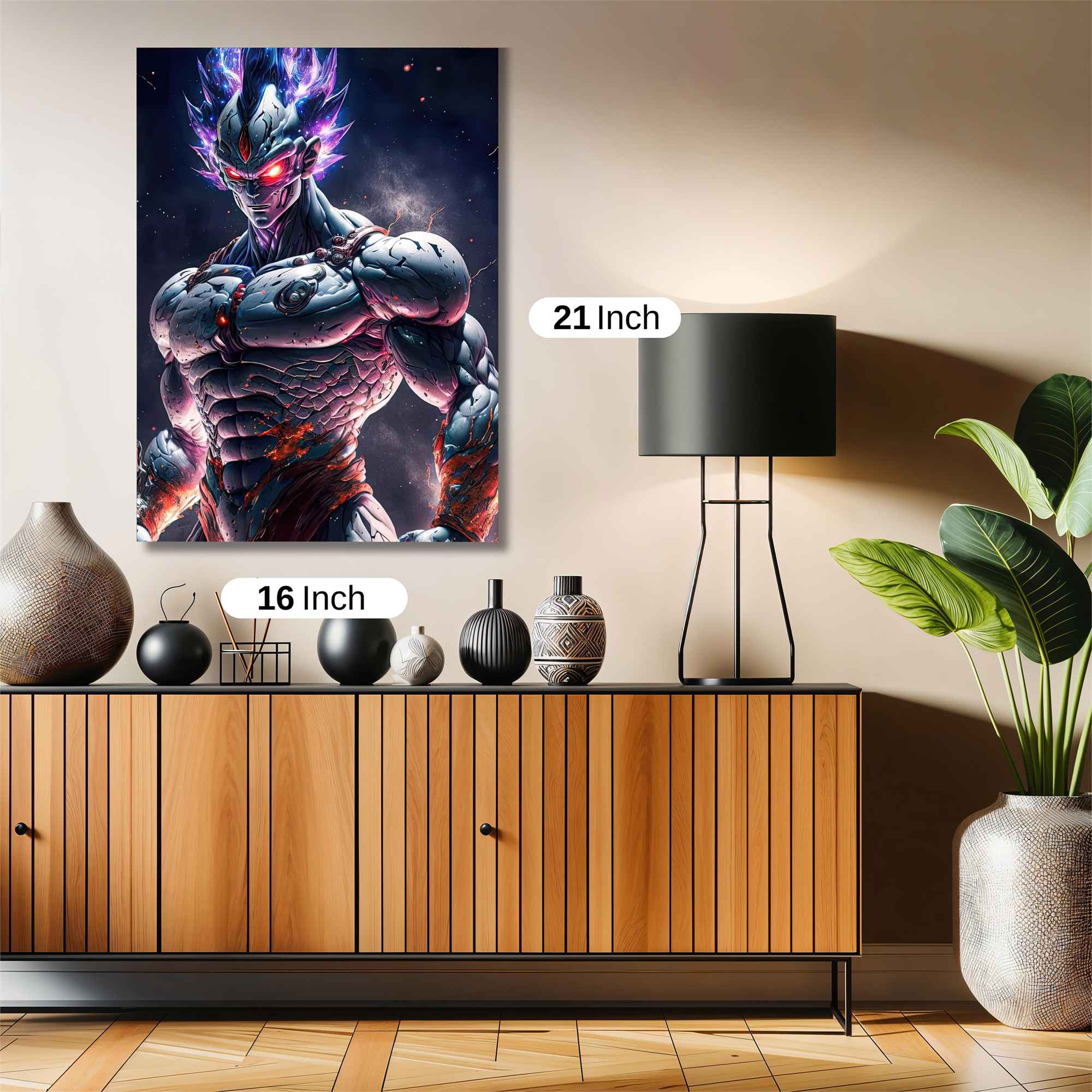 Vegeta Vengeful Safe Wall Magnetic / M