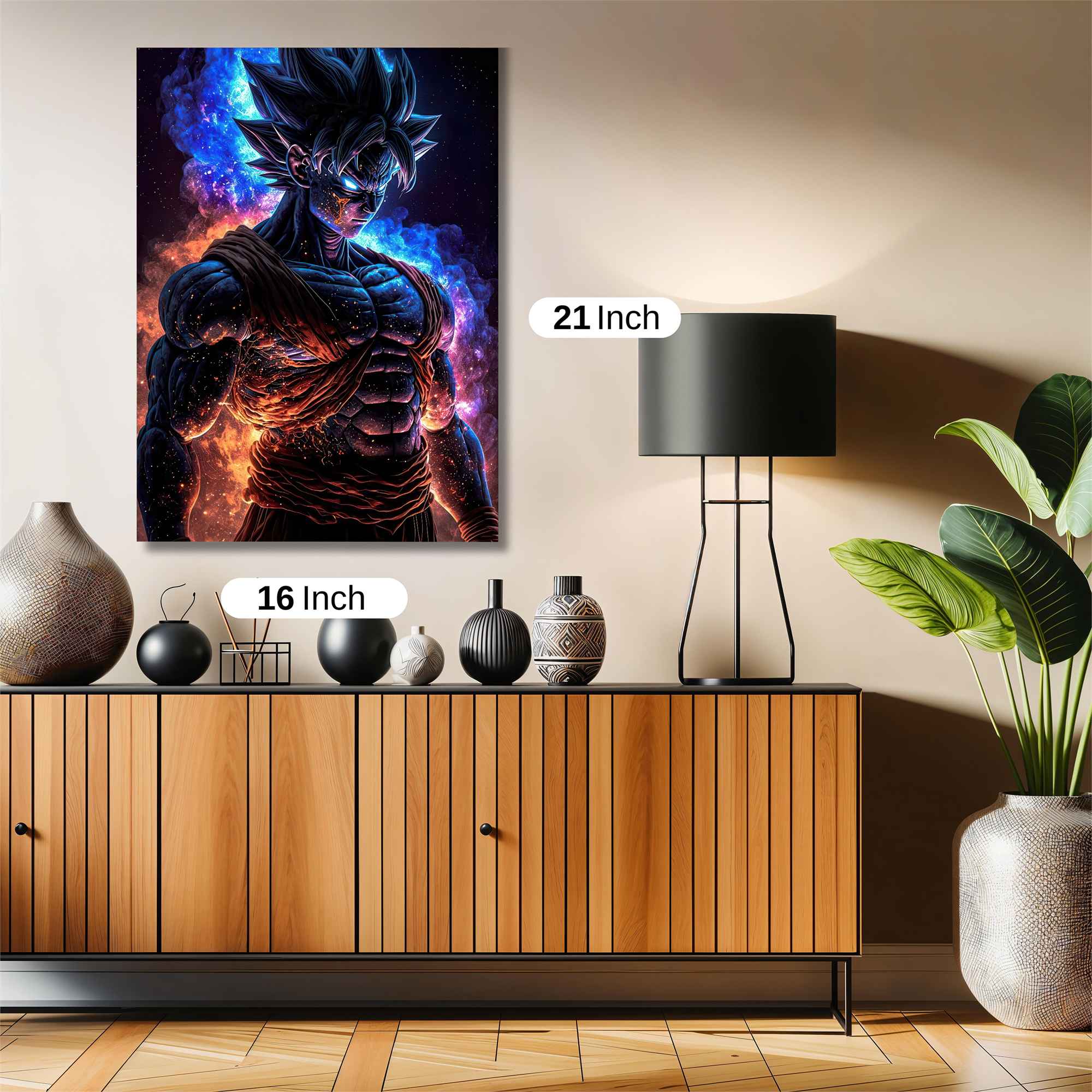 Goku Cosmic Safe Wall Magnetic / M
