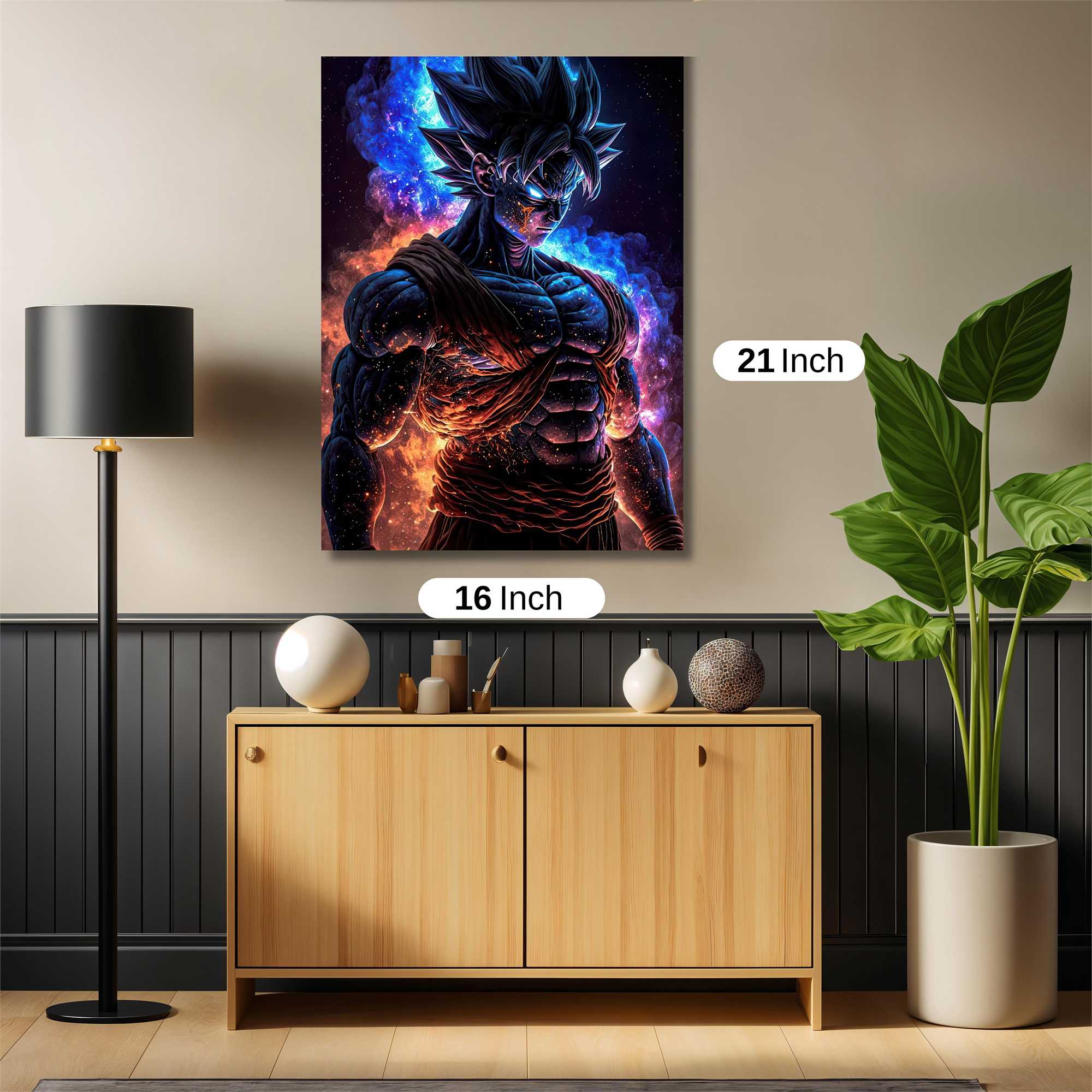 Goku Cosmic Safe Wall Magnetic / M
