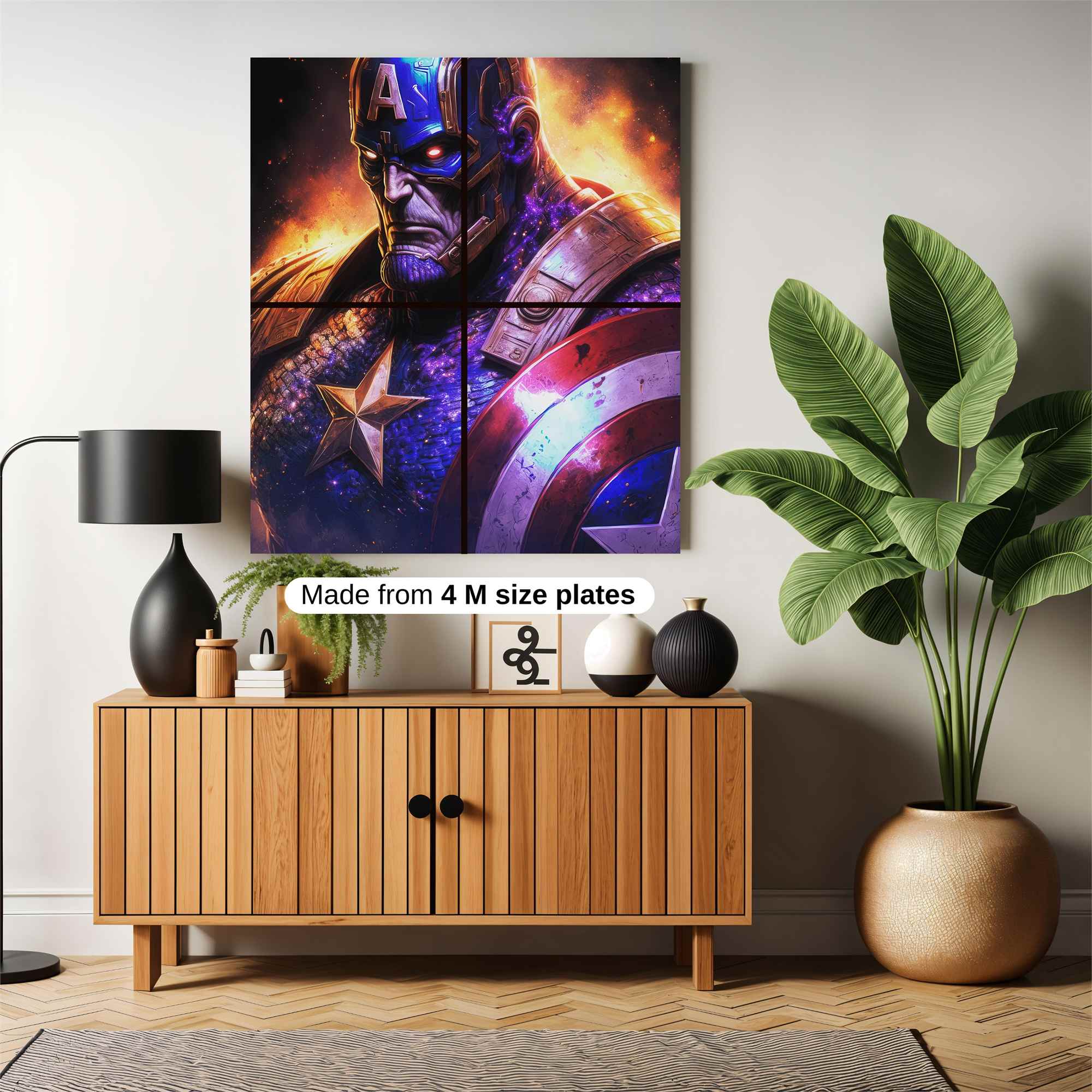 Captain Cosmic Safe Wall Magnetic / M