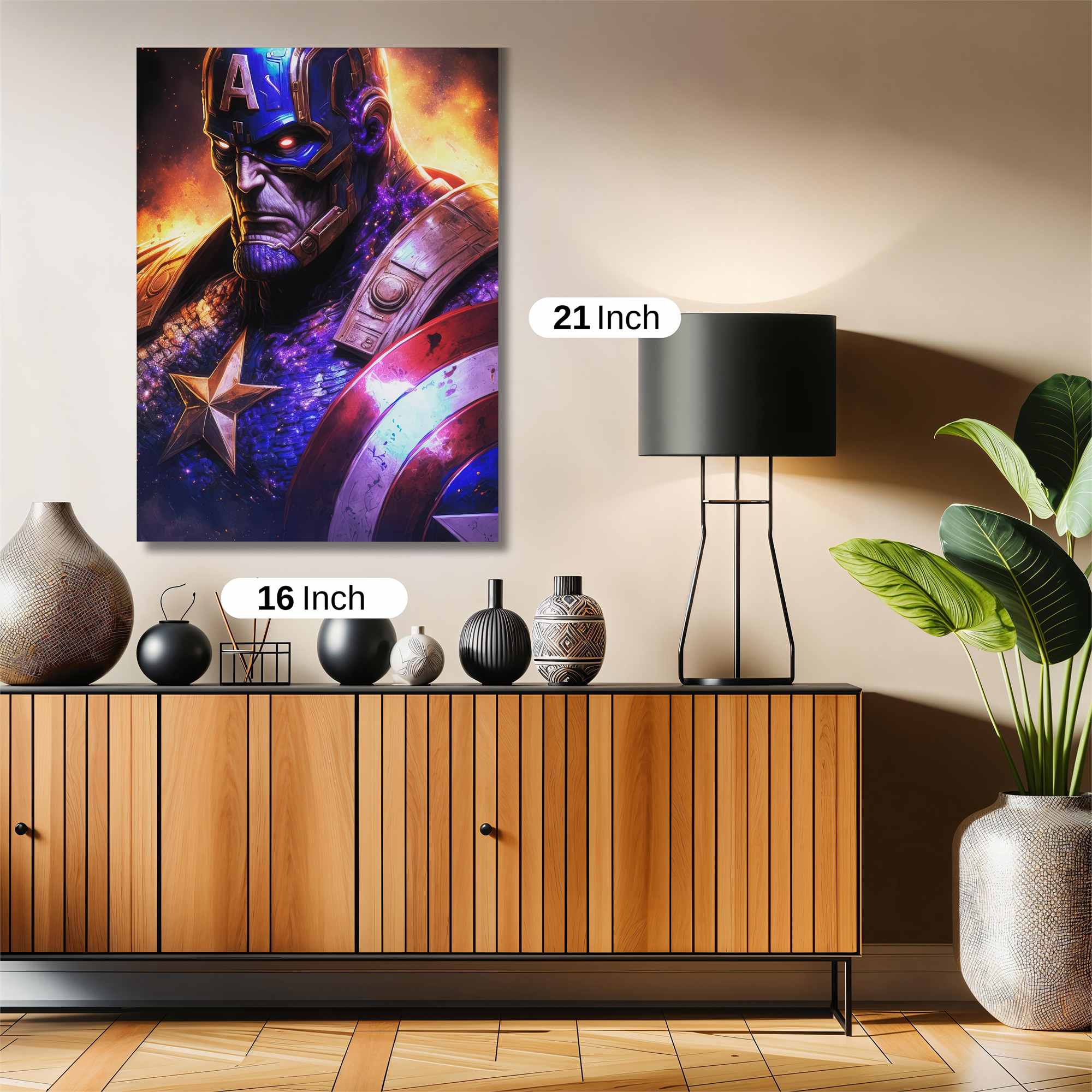 Captain Cosmic Safe Wall Magnetic / M