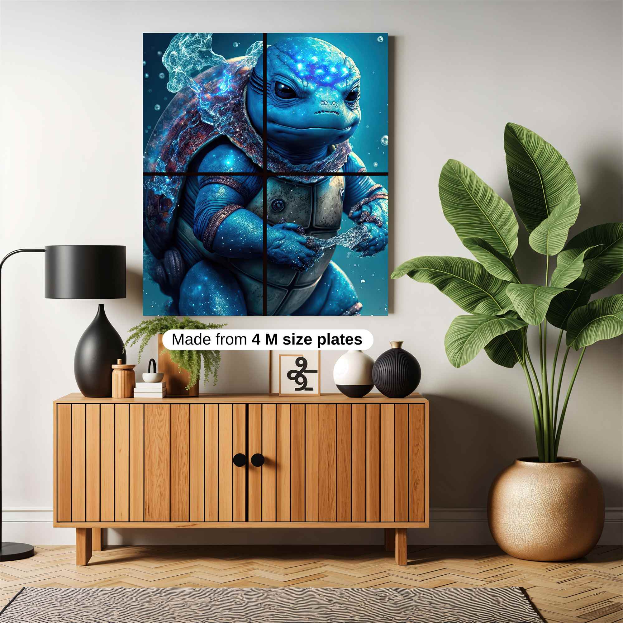 Squirtle Serene Safe Wall Magnetic / M