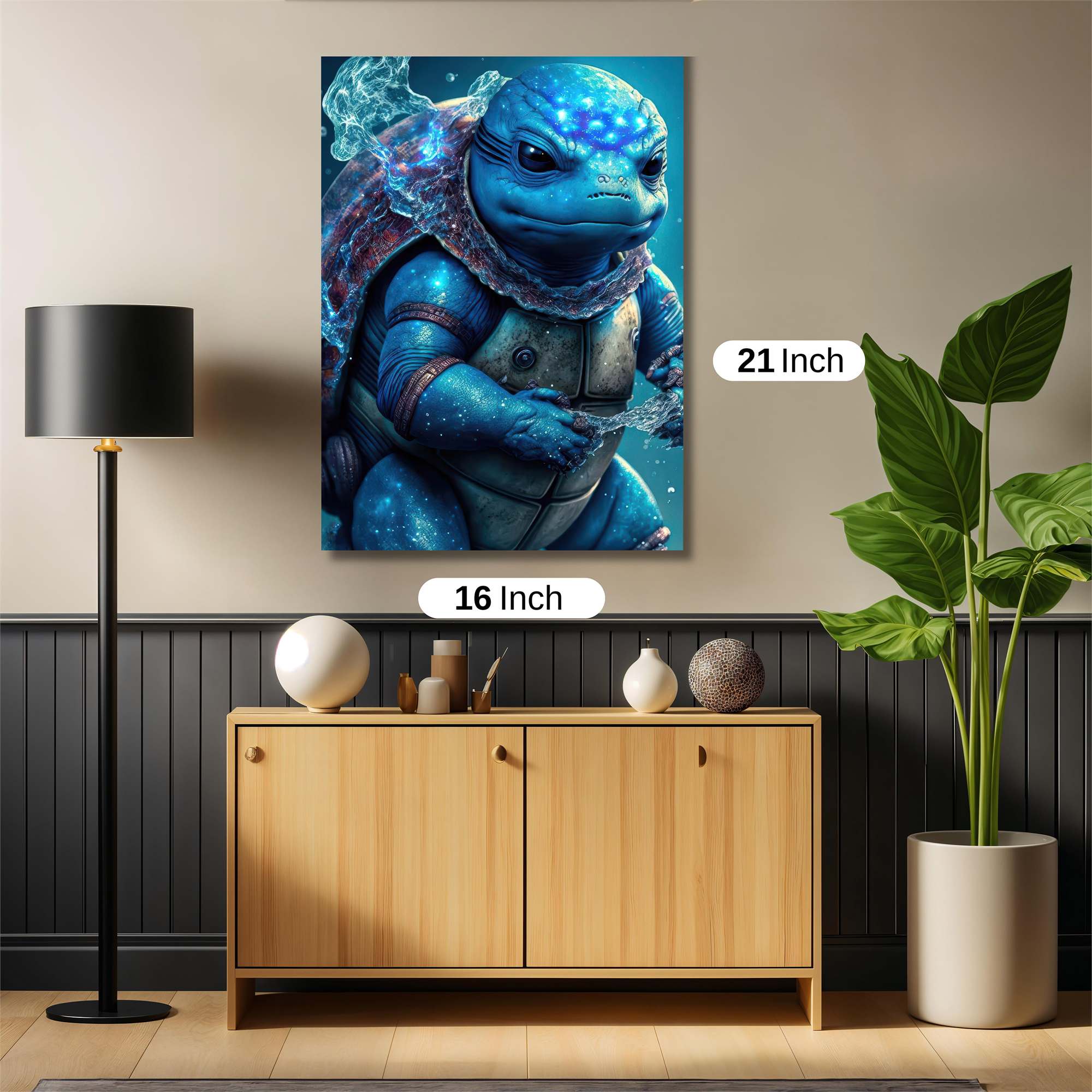 Squirtle Serene Safe Wall Magnetic / M