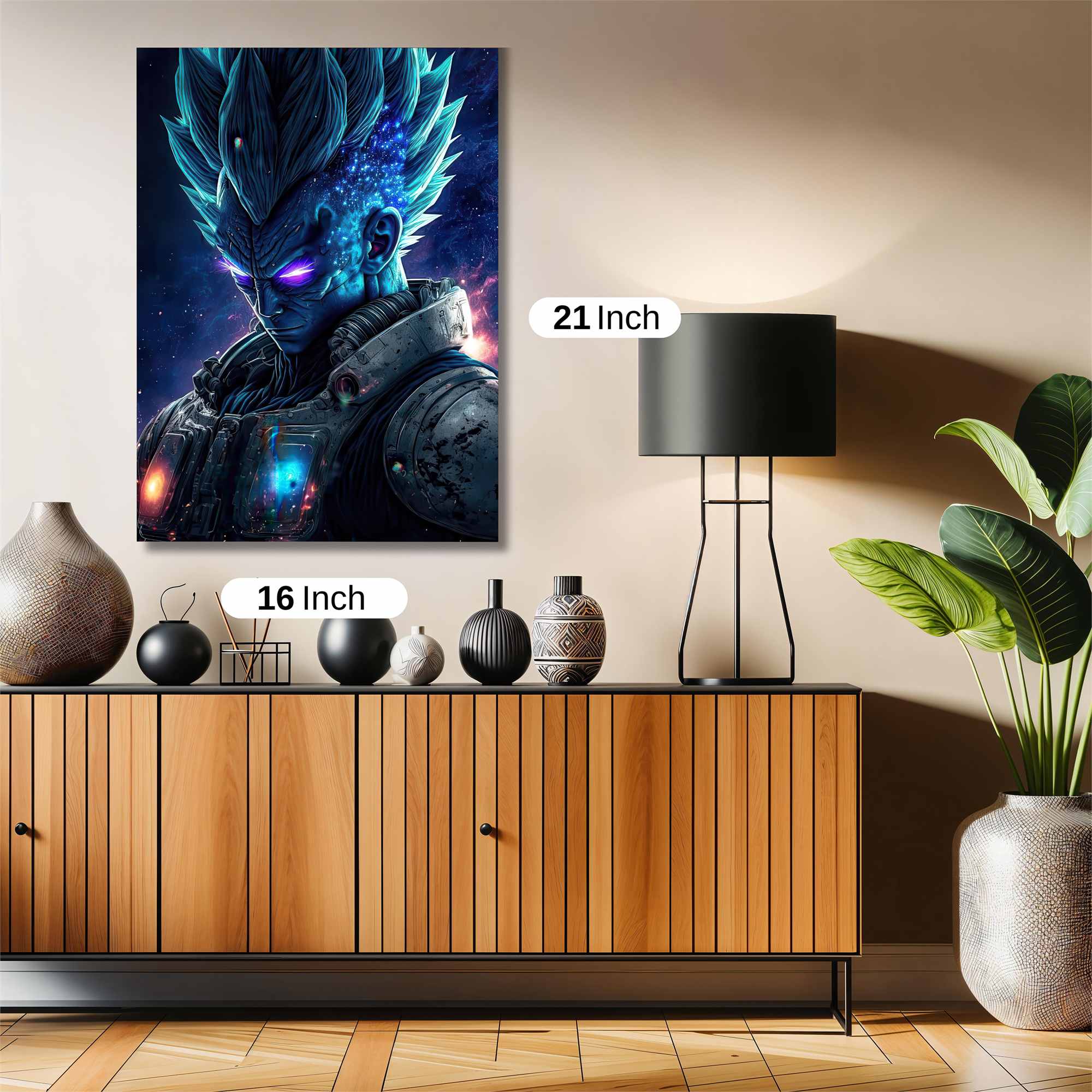 Vegeta Cosmic Safe Wall Magnetic / M