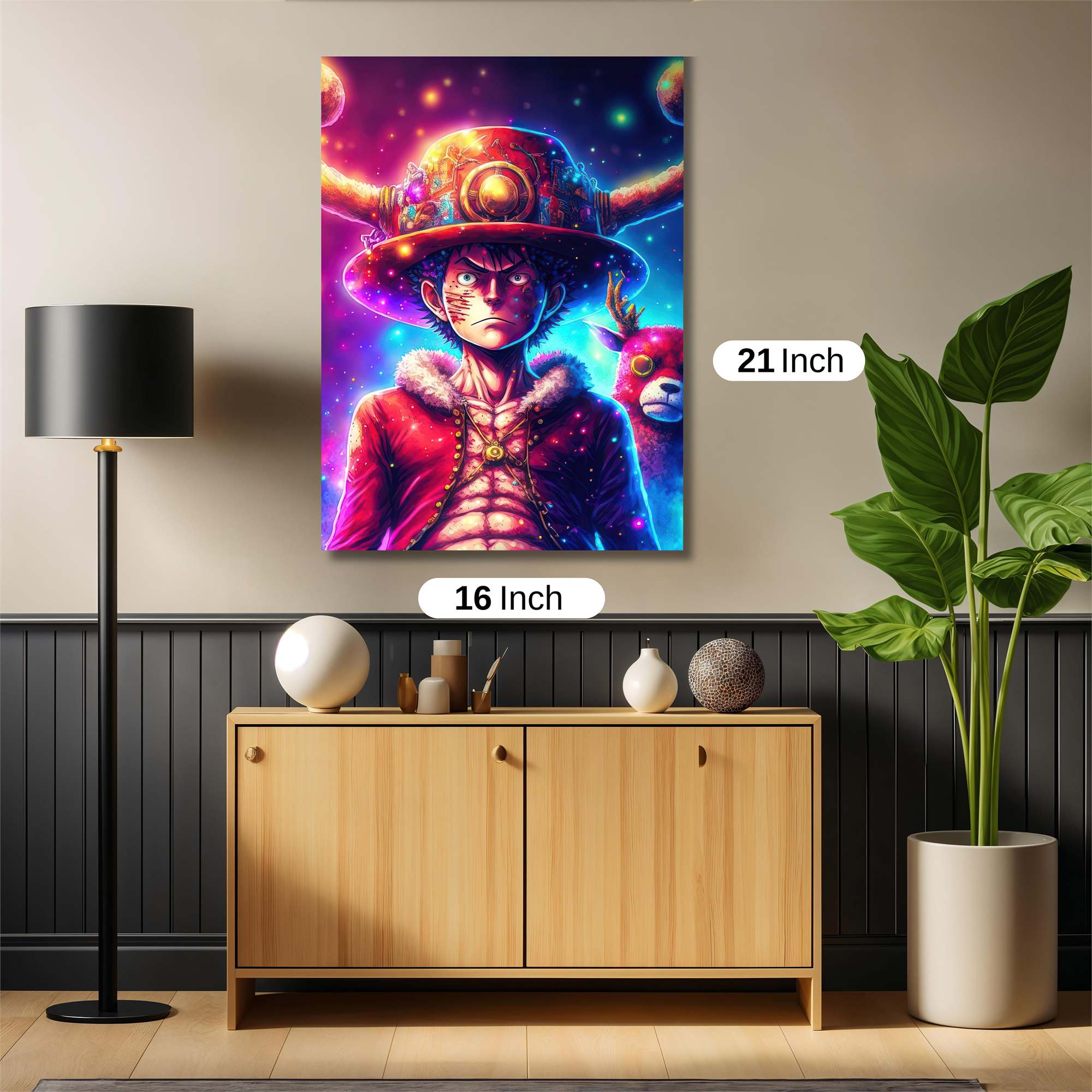 Luffy Cosmic Safe Wall Magnetic / M