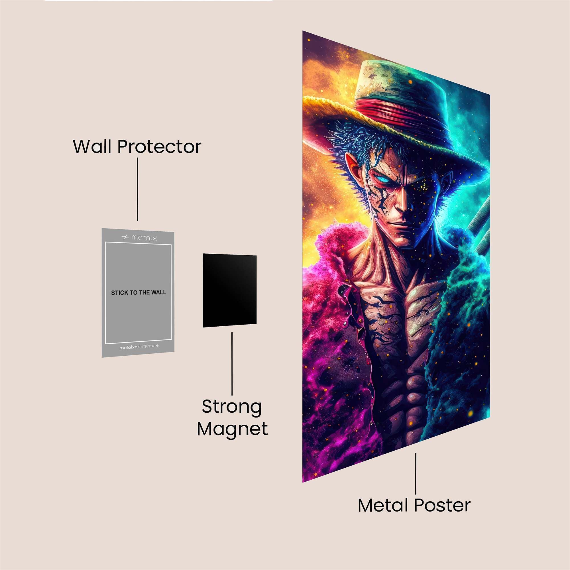 Zoro Duality Safe Wall Magnetic / M