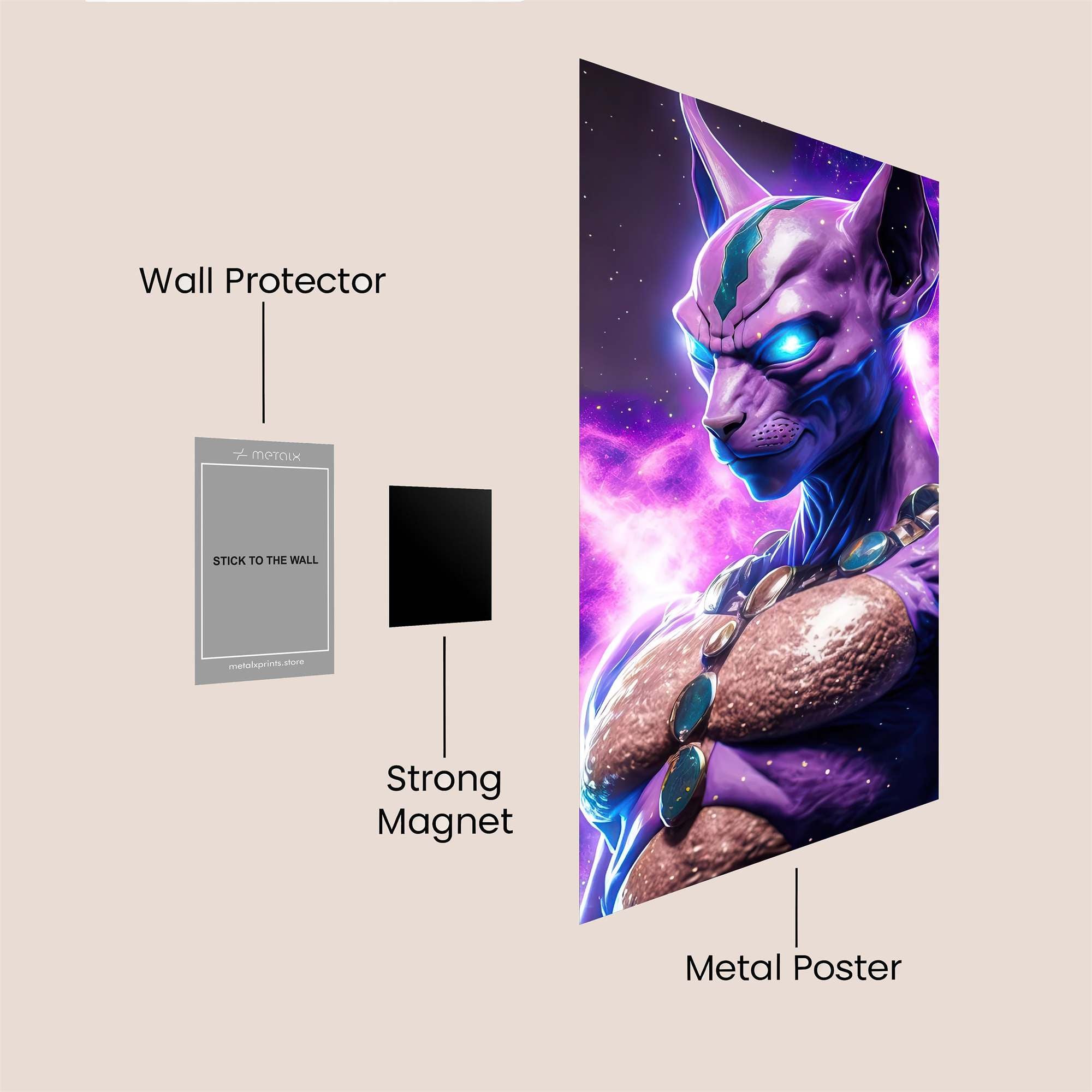 Beerus Enigmatic Safe Wall Magnetic / M