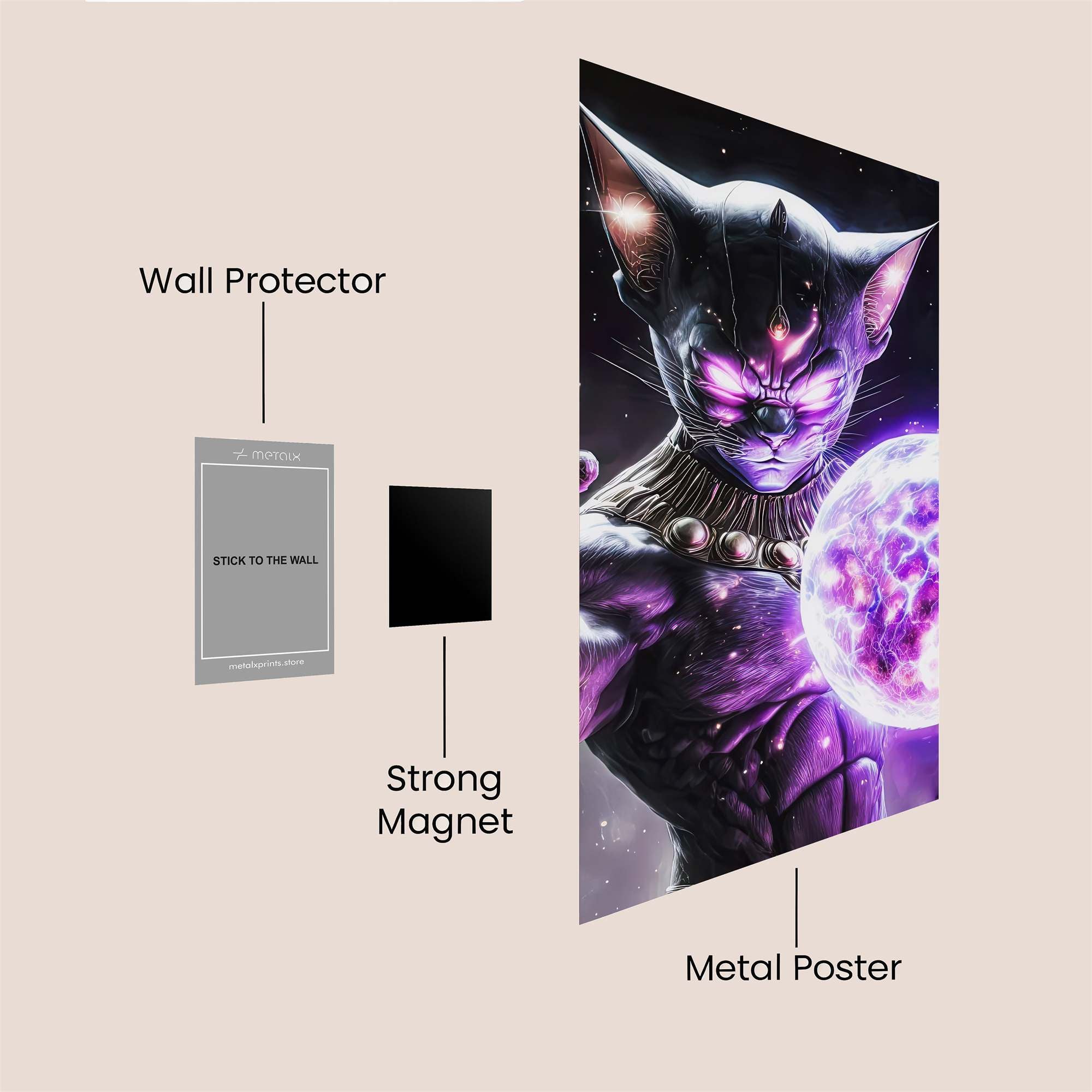 Beerus Enigmatic Safe Wall Magnetic / M