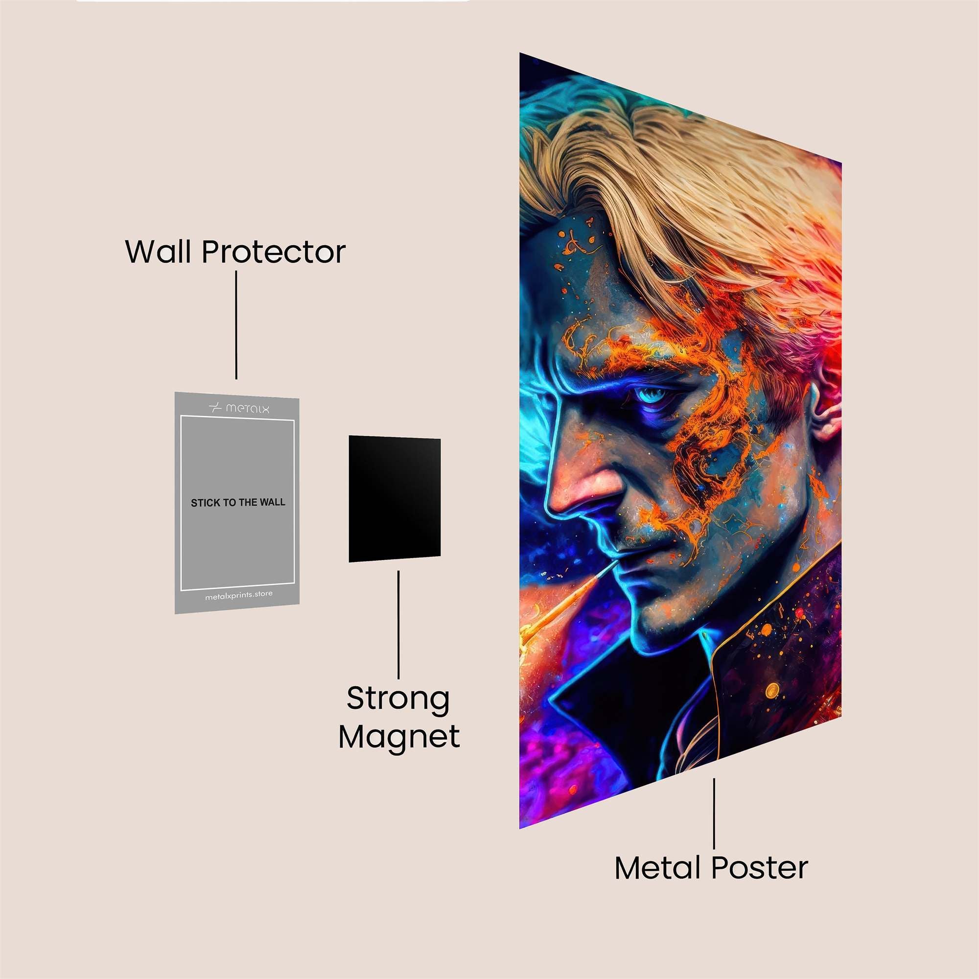 Cosmic Despair Safe Wall Magnetic / M