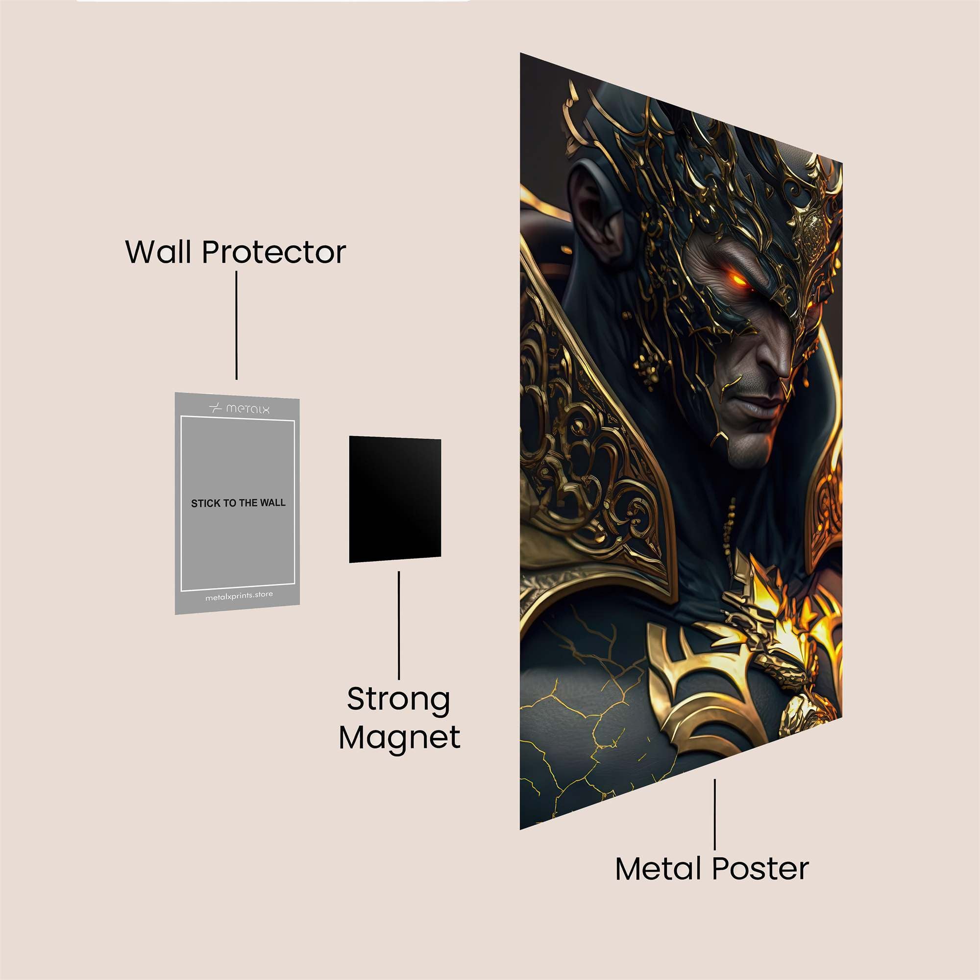 Dormammu Majestic Safe Wall Magnetic / M