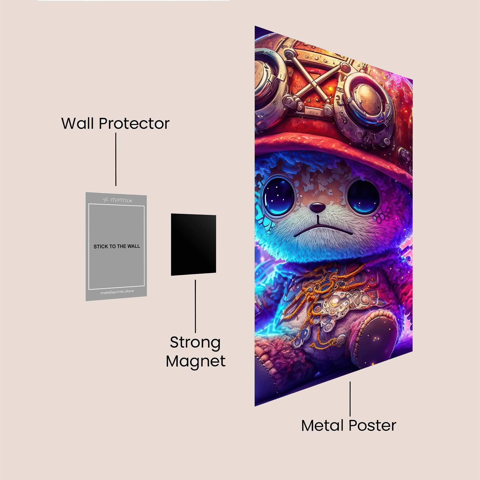 Chopper Cosmic Safe Wall Magnetic / M