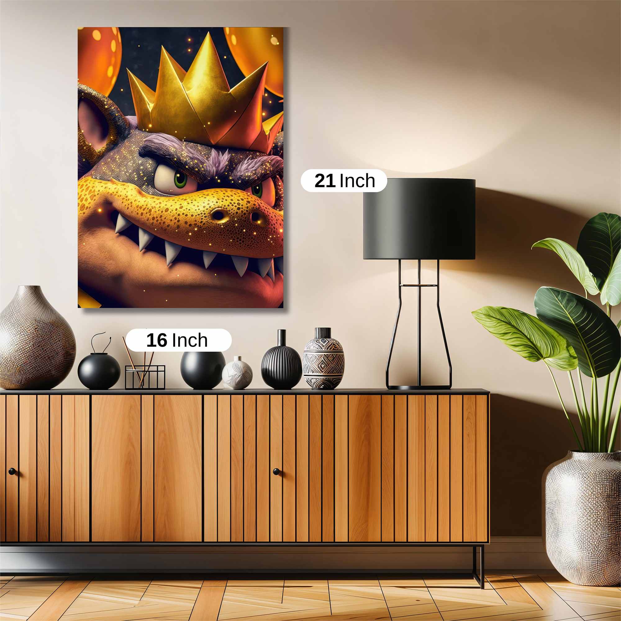 Bowser Bash Safe Wall Magnetic / M