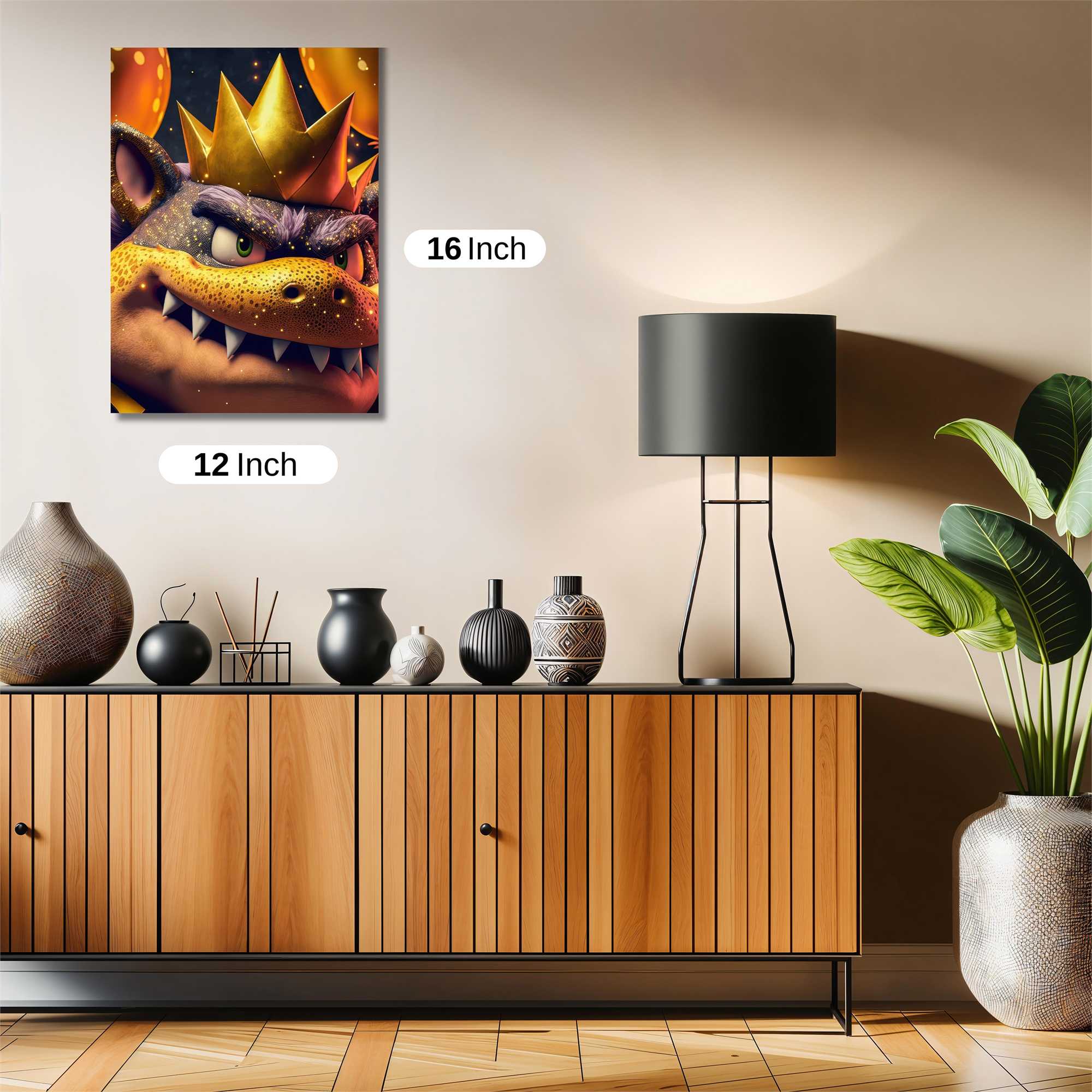 Bowser Bash Safe Wall Magnetic / M
