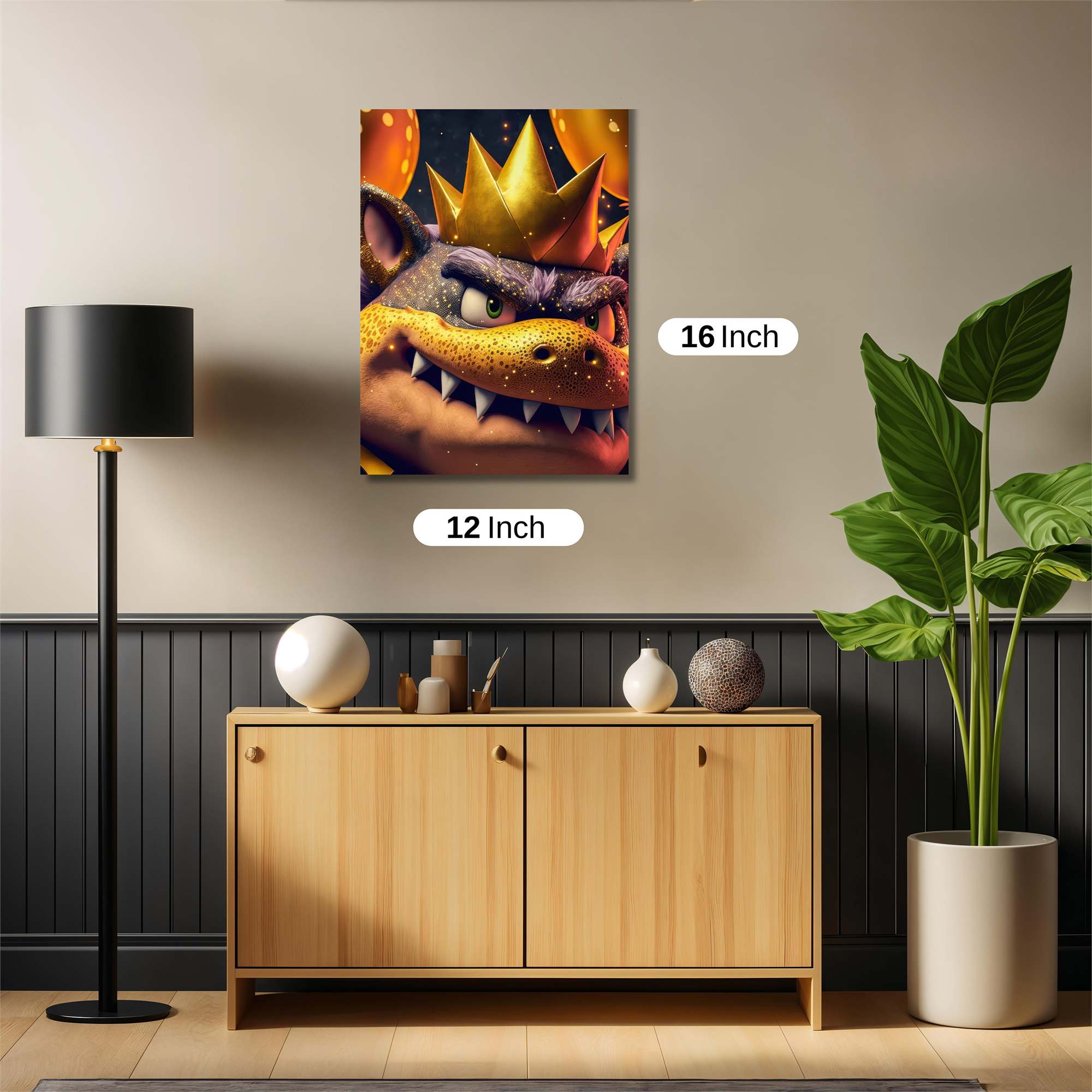 Bowser Bash Safe Wall Magnetic / M