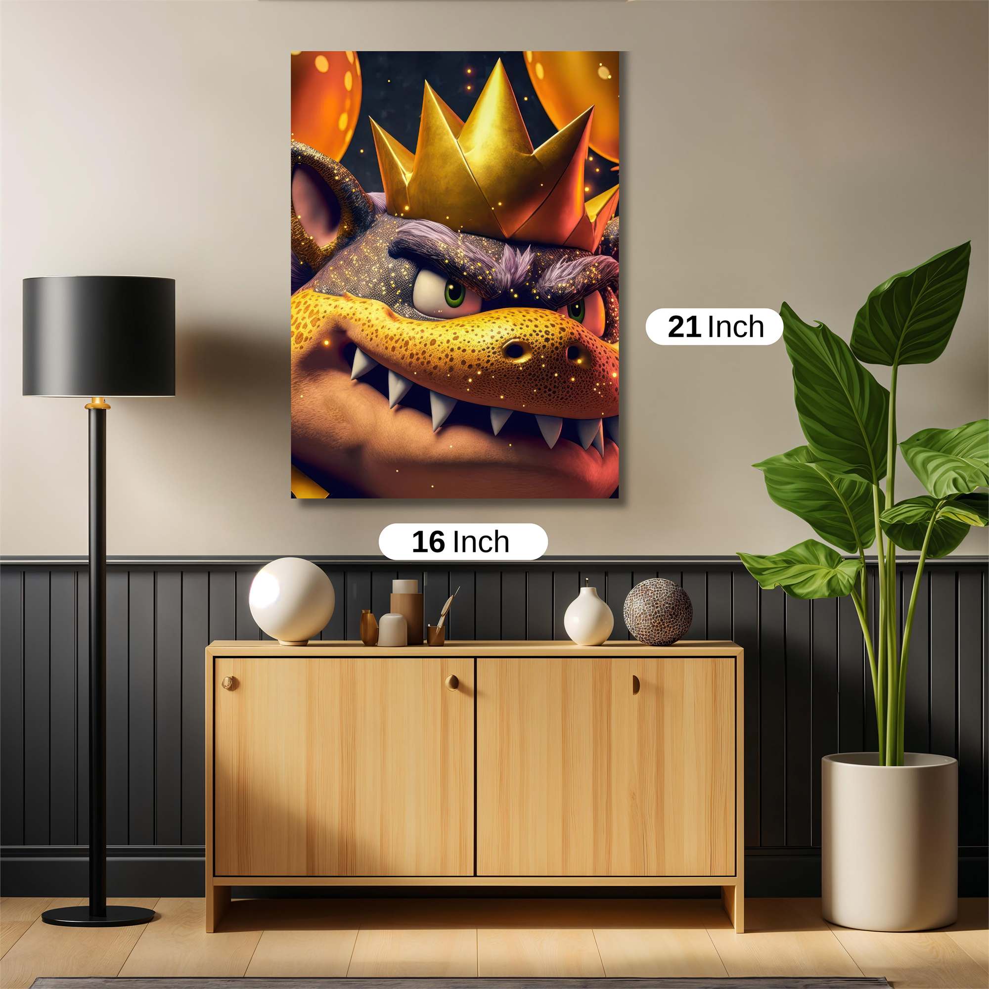 Bowser Bash Safe Wall Magnetic / M