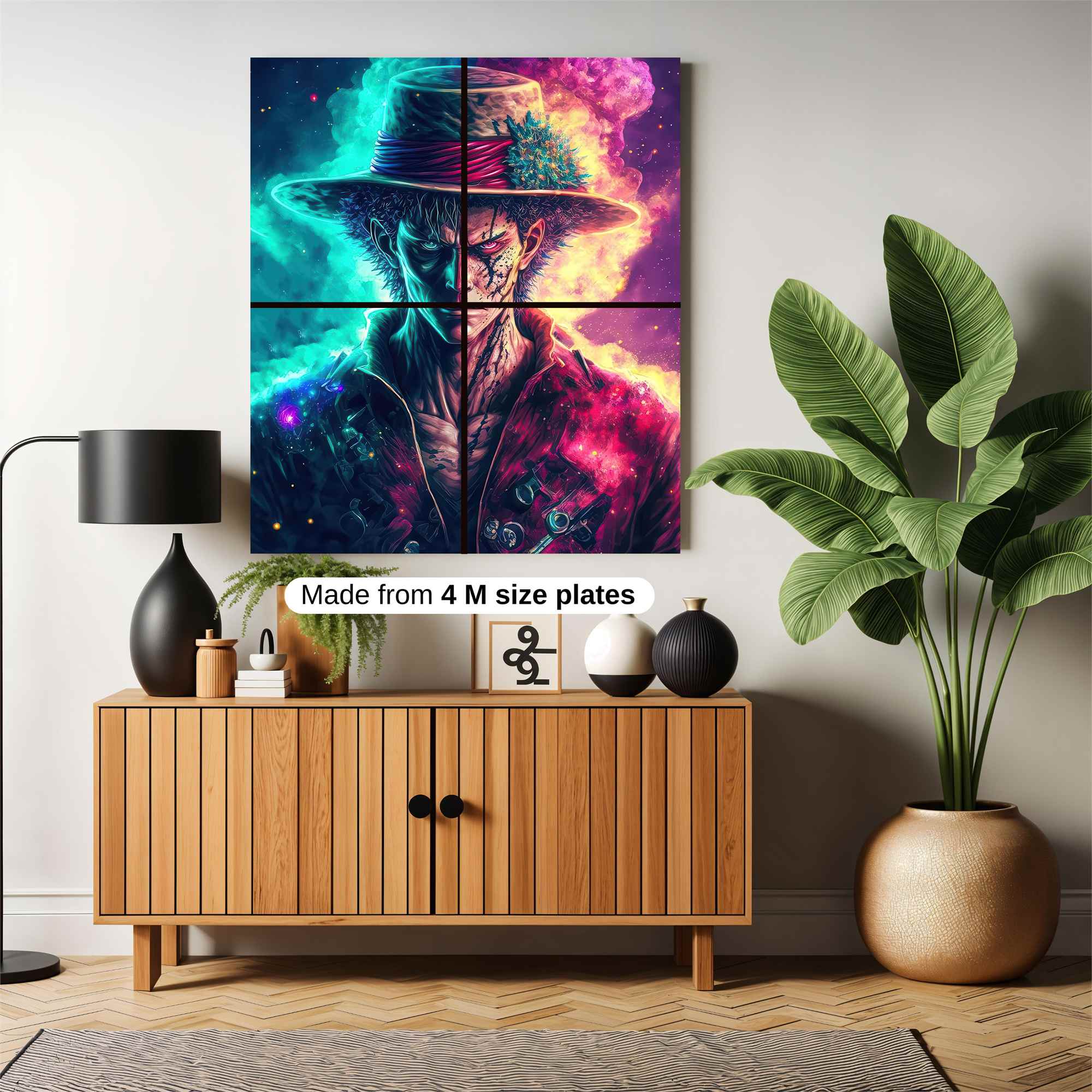 Luffy Cosmic Safe Wall Magnetic / M