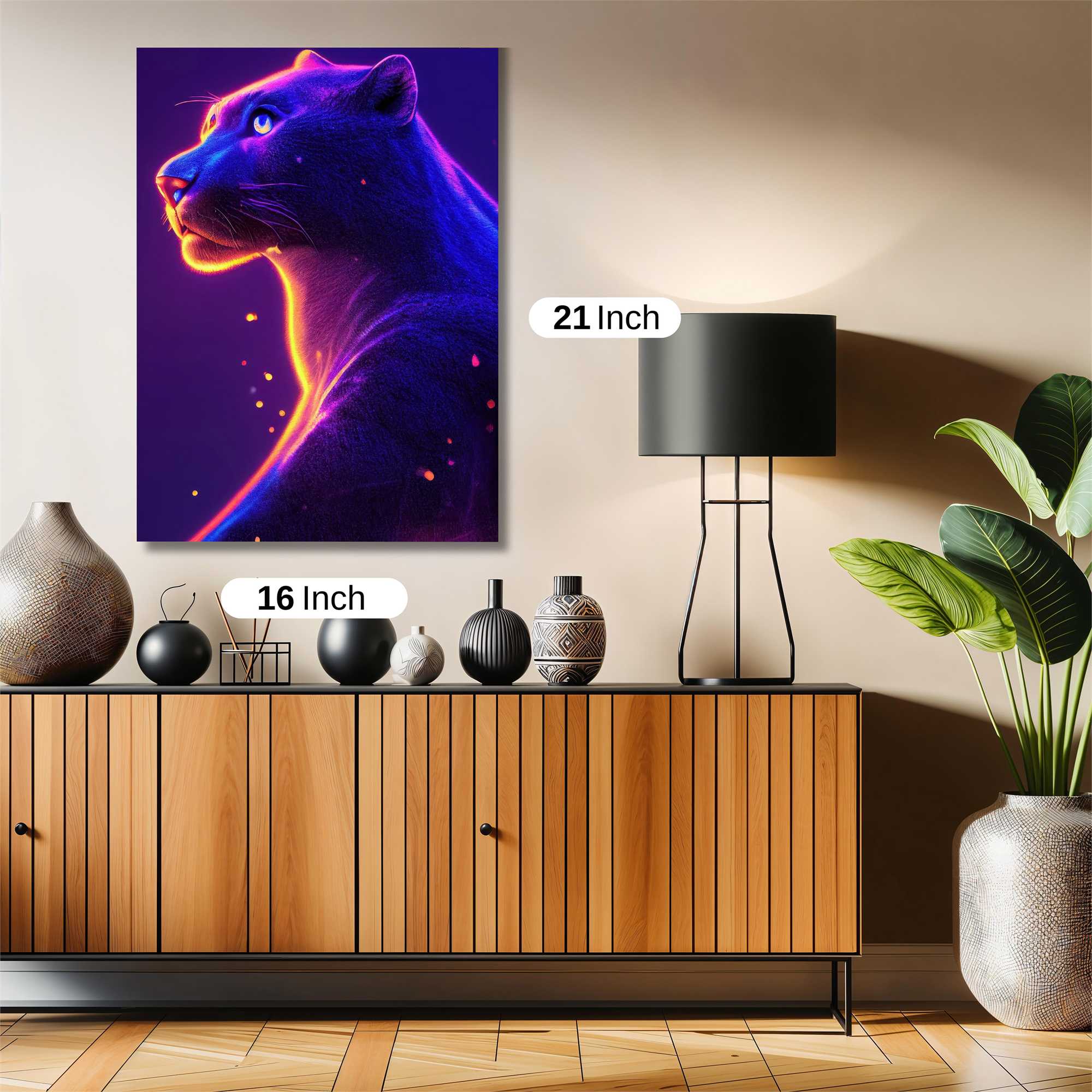 Panther Glow Safe Wall Magnetic / M