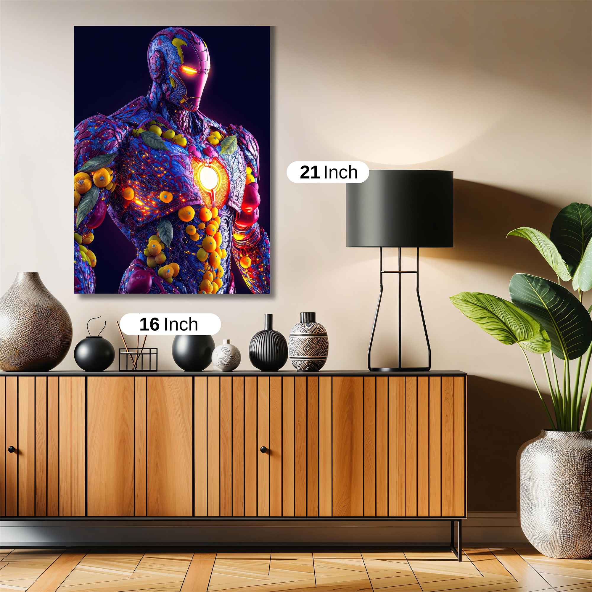 Iron Blossom Safe Wall Magnetic / M