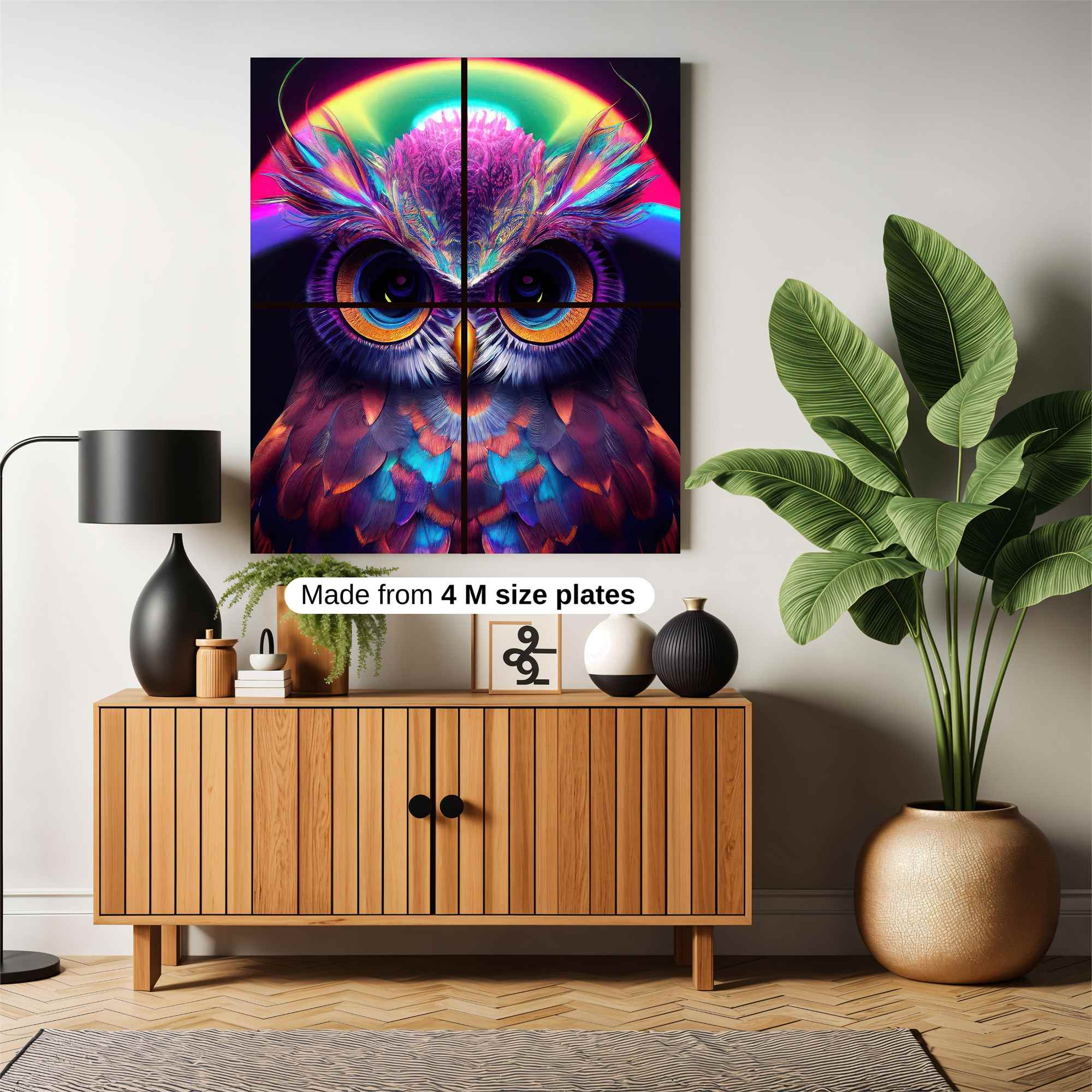 Rainbow Radiance Safe Wall Magnetic / M