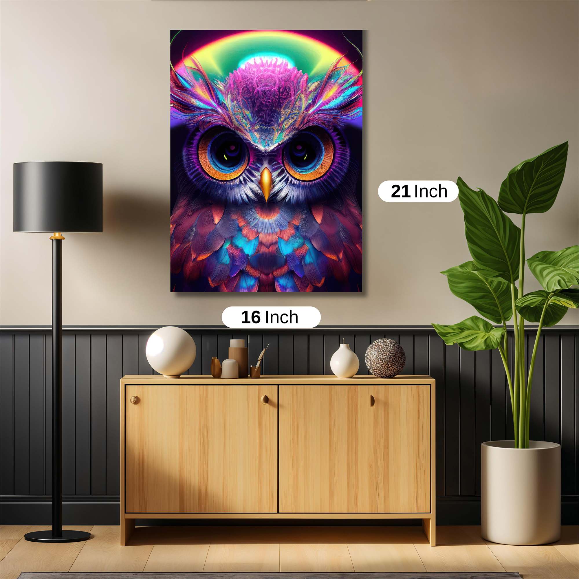 Rainbow Radiance Safe Wall Magnetic / M