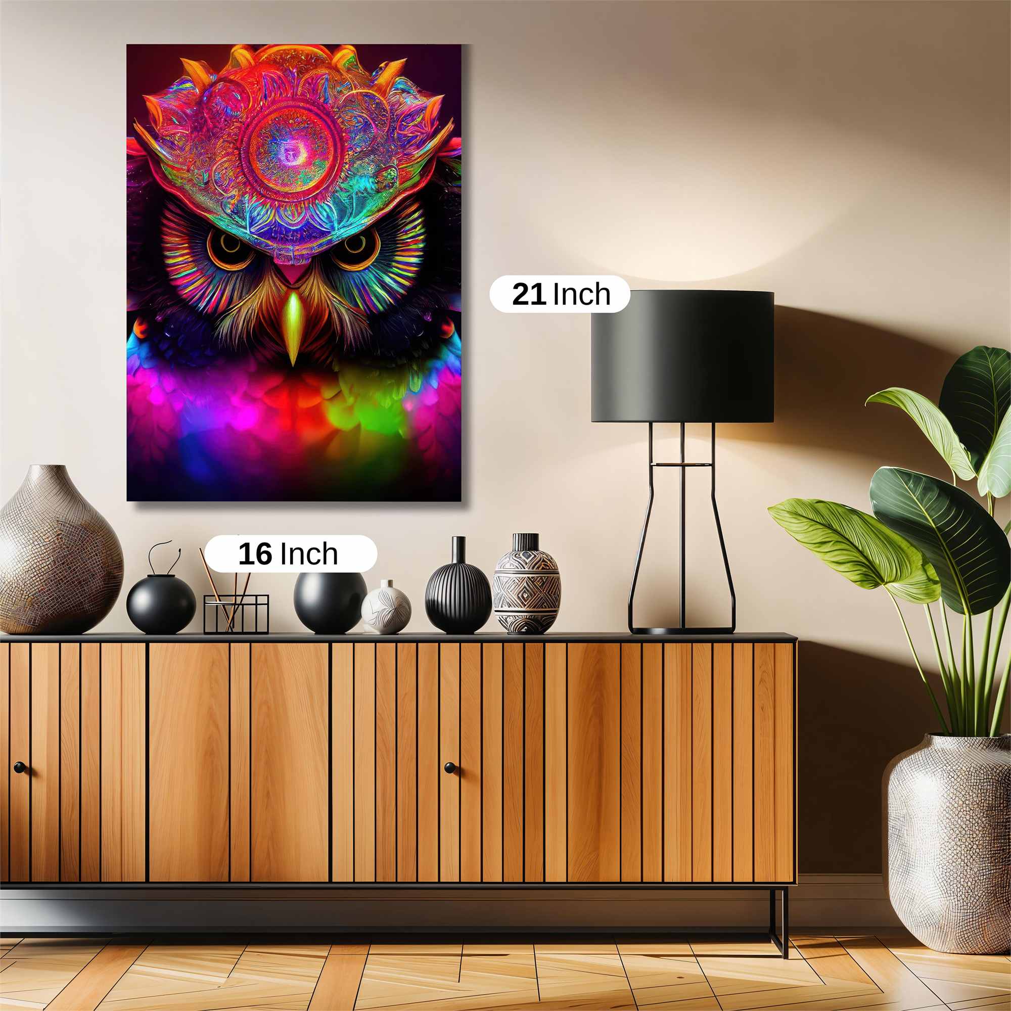 Owl Radiance Safe Wall Magnetic / M