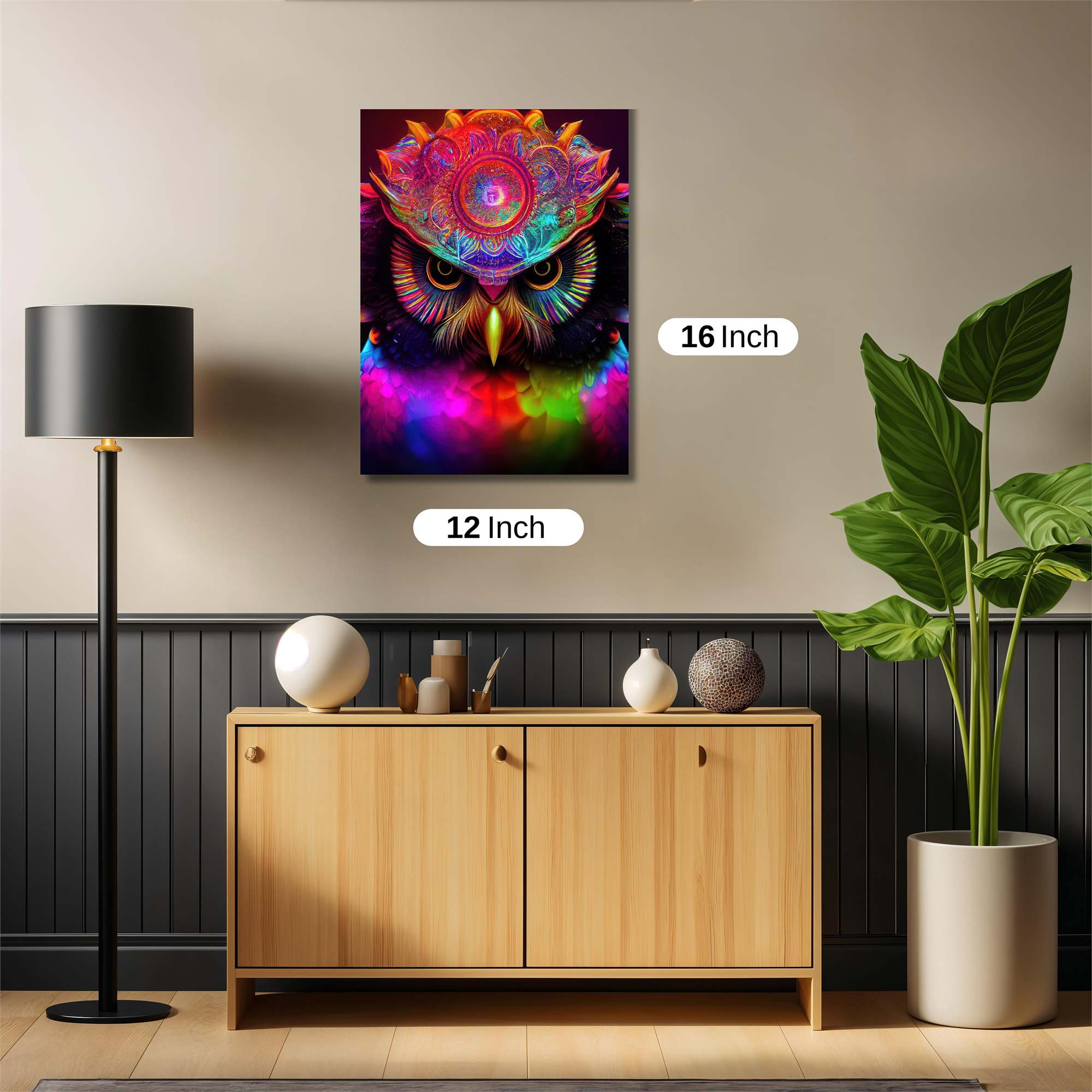 Owl Radiance Safe Wall Magnetic / M