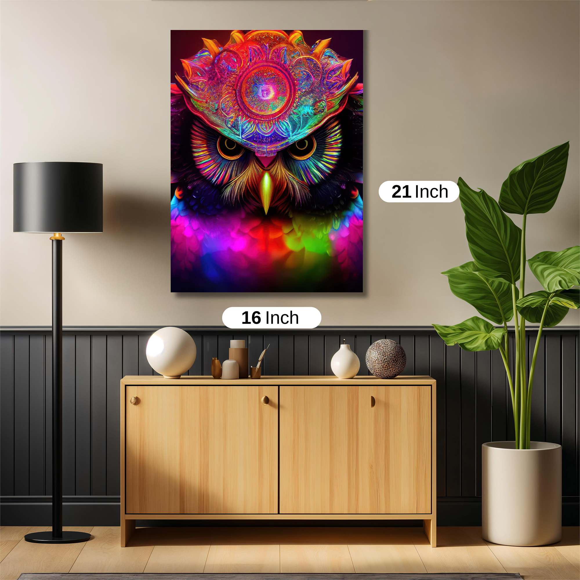 Owl Radiance Safe Wall Magnetic / M