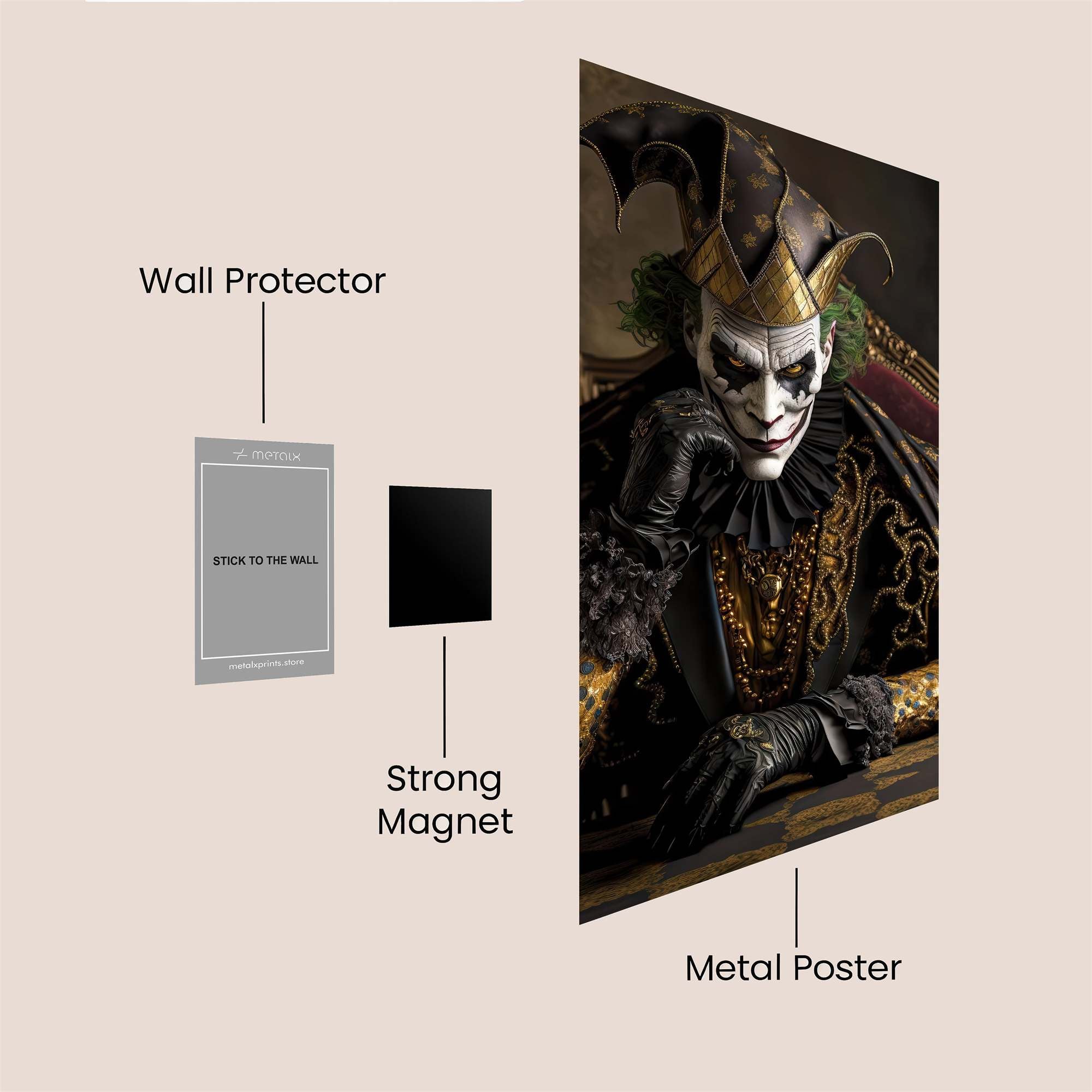 Joker Regal Safe Wall Magnetic / M