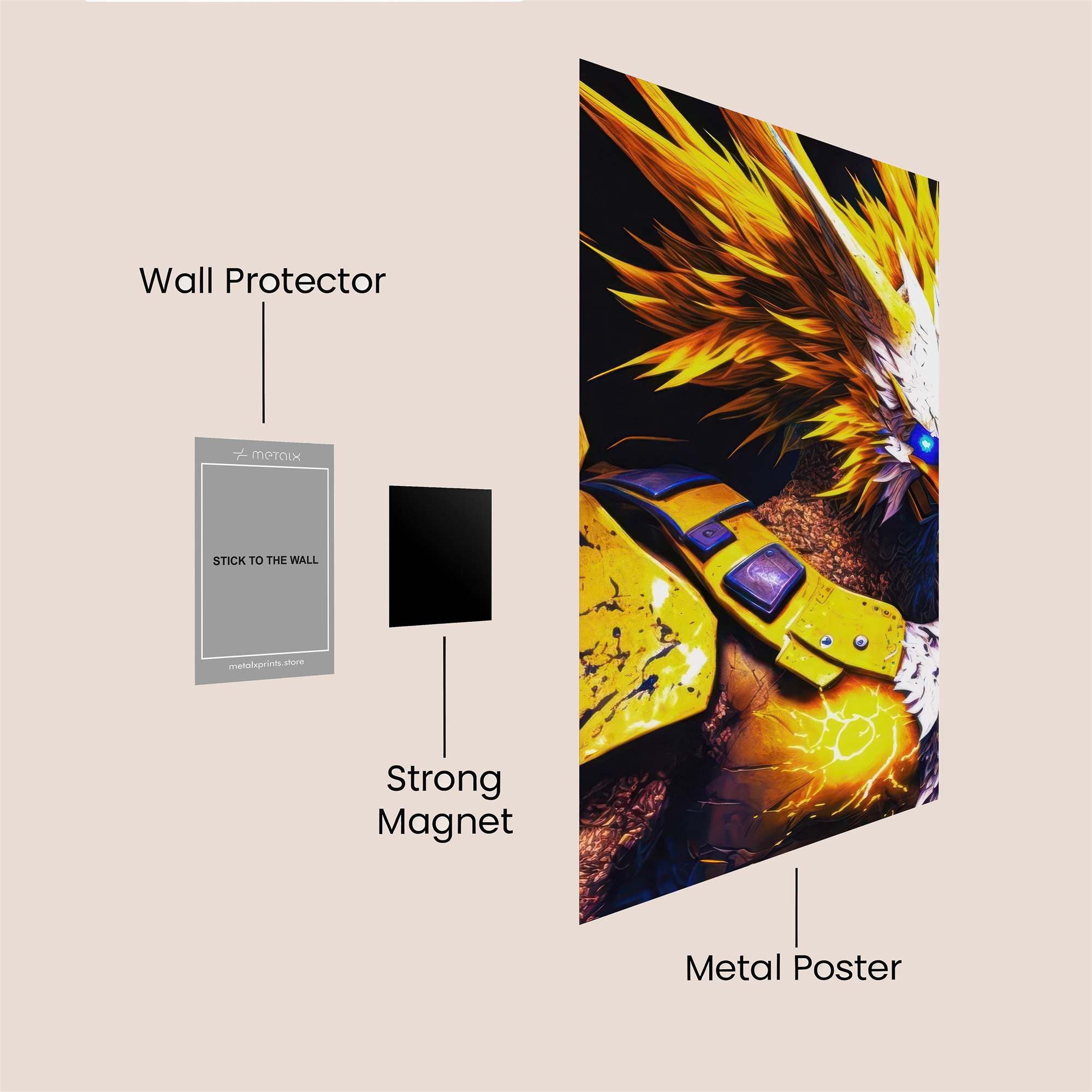 Anubis Wrath Safe Wall Magnetic / M