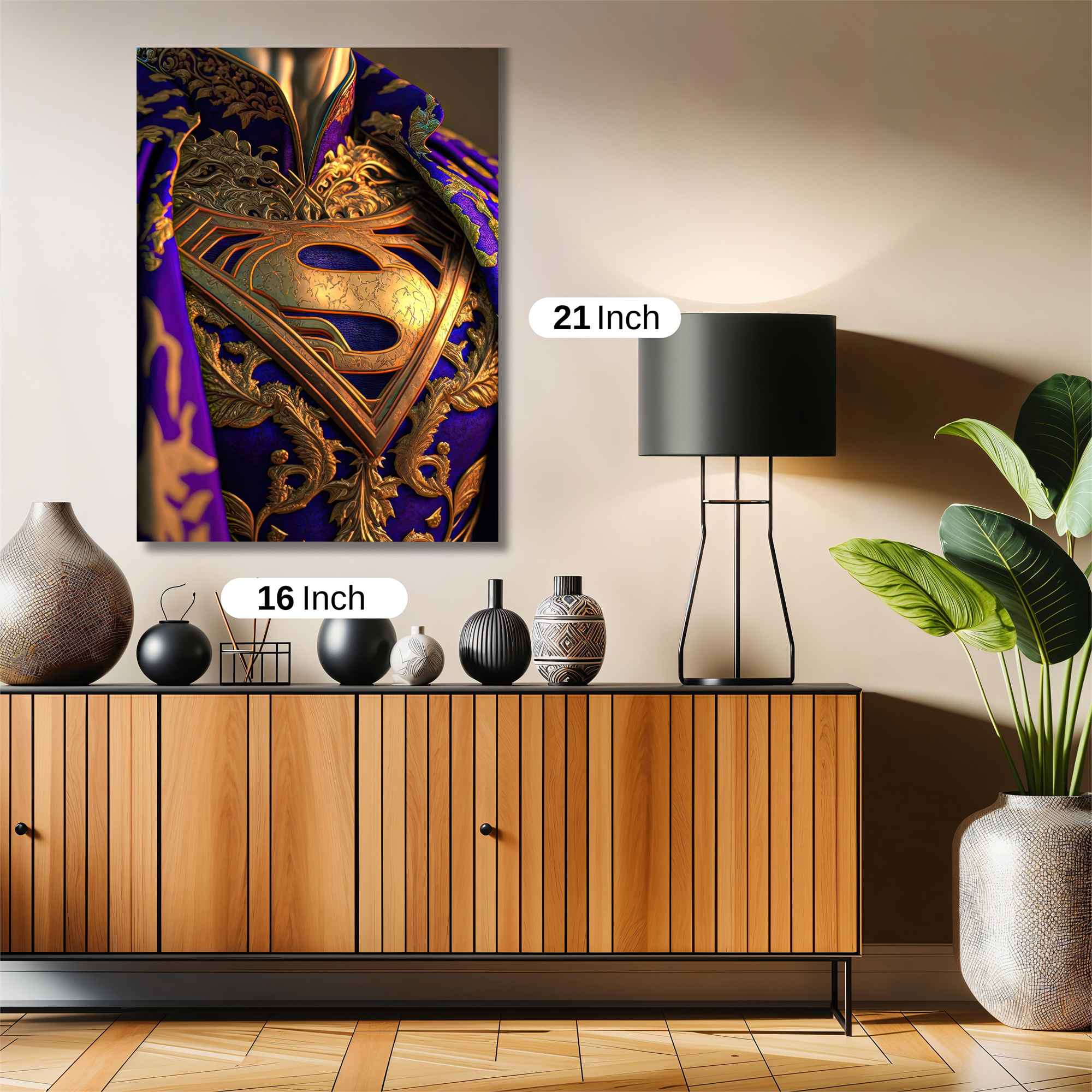 Superman Regal Safe Wall Magnetic / M