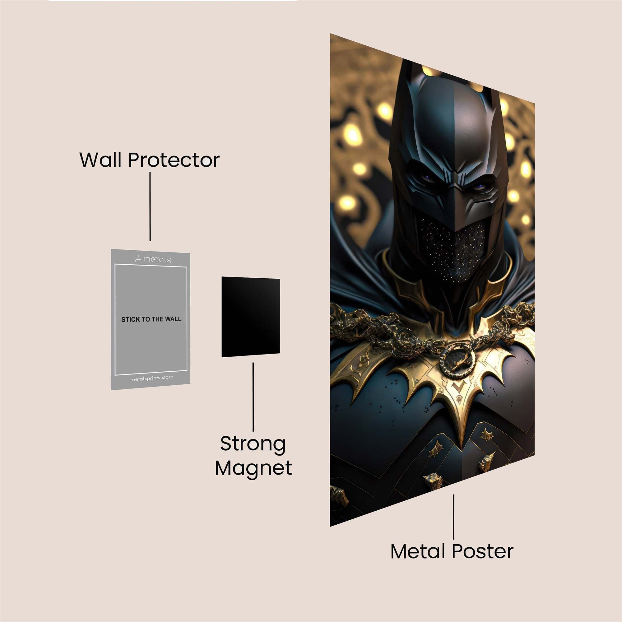 Batman Regal Safe Wall Magnetic / M