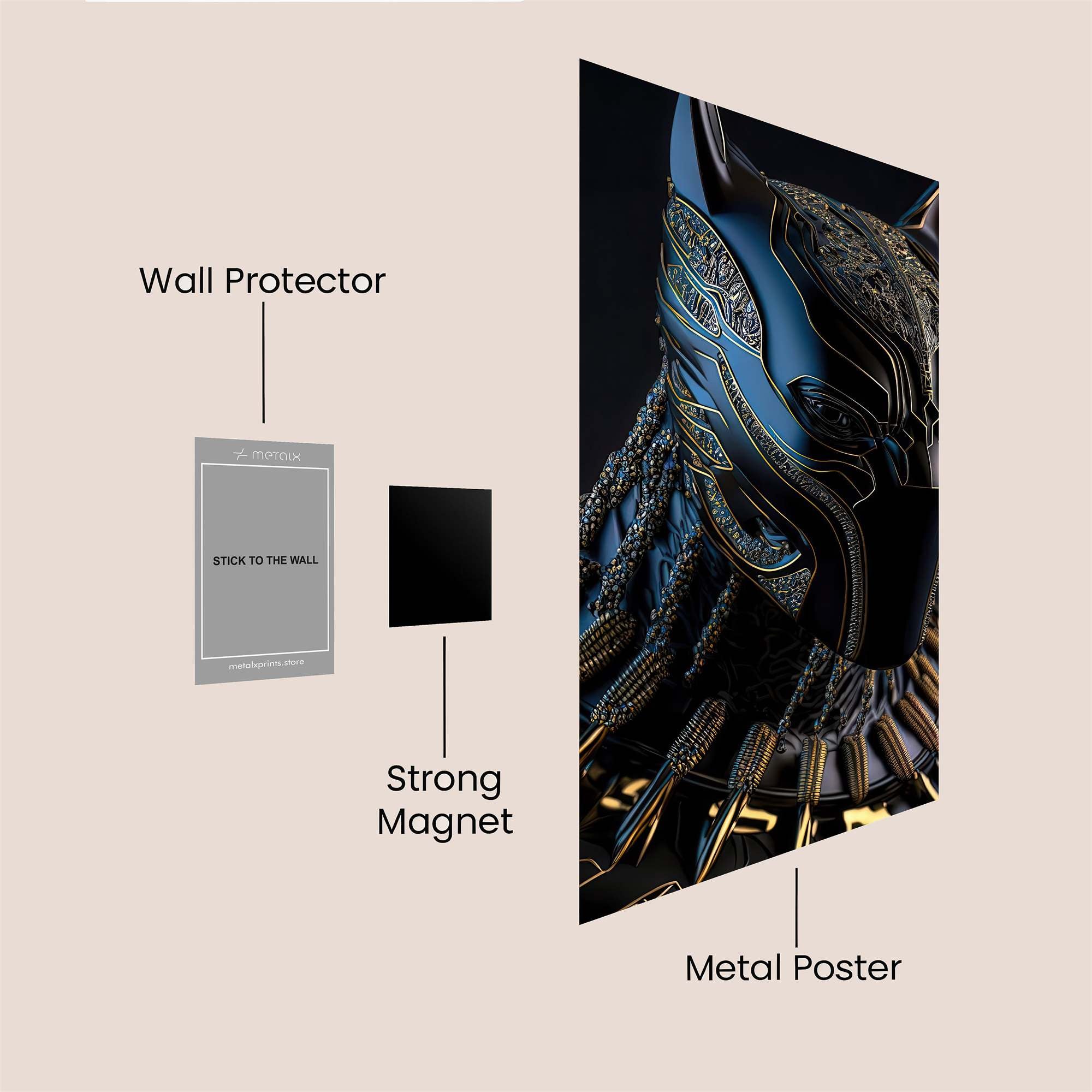 Panther Regal Safe Wall Magnetic / M