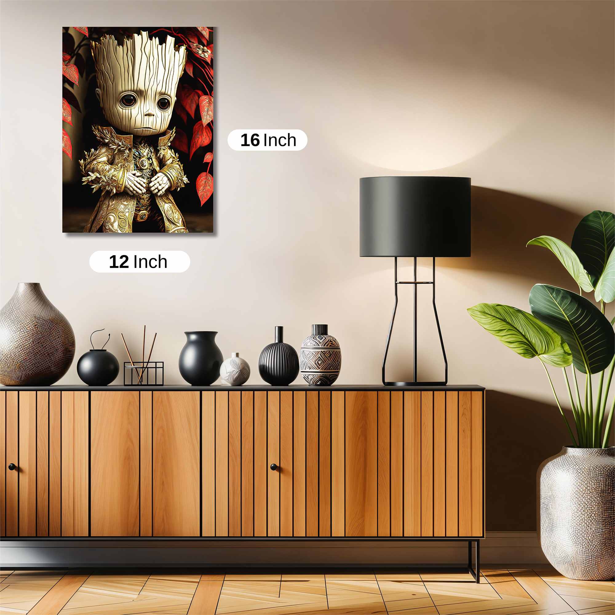 Groot Regal Safe Wall Magnetic / M
