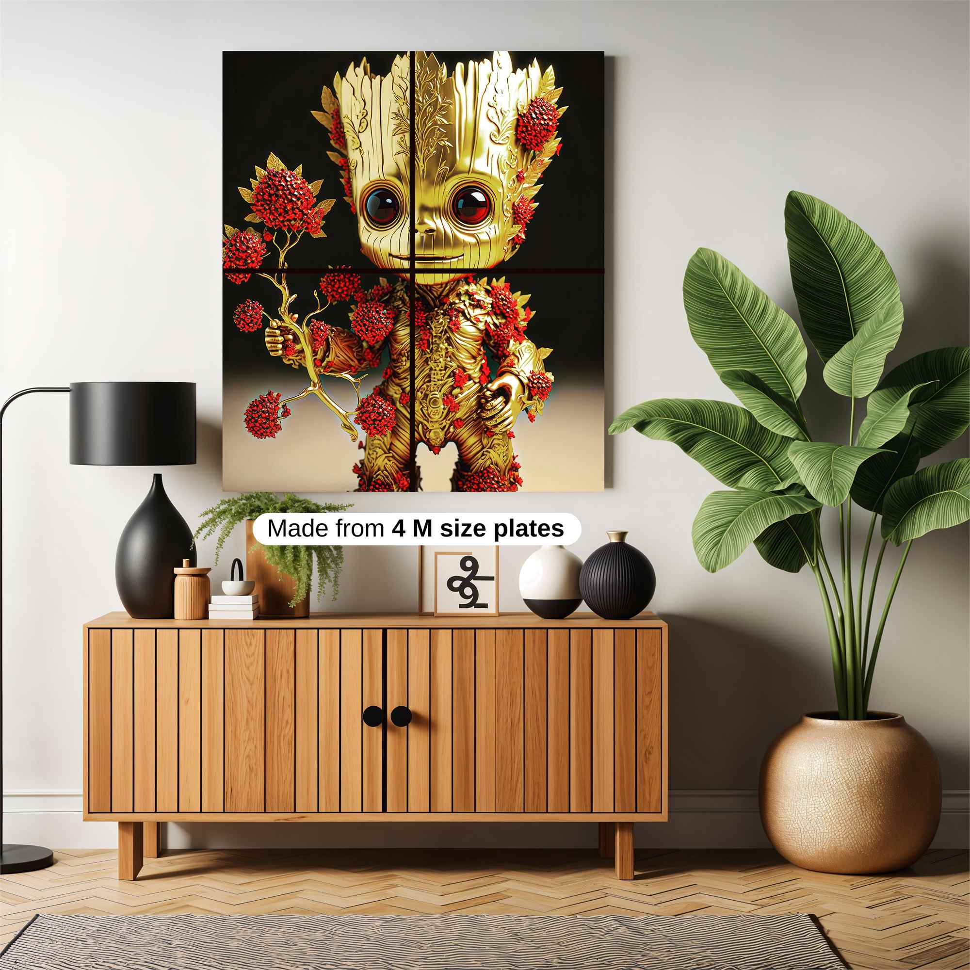 Groot Regal Safe Wall Magnetic / M