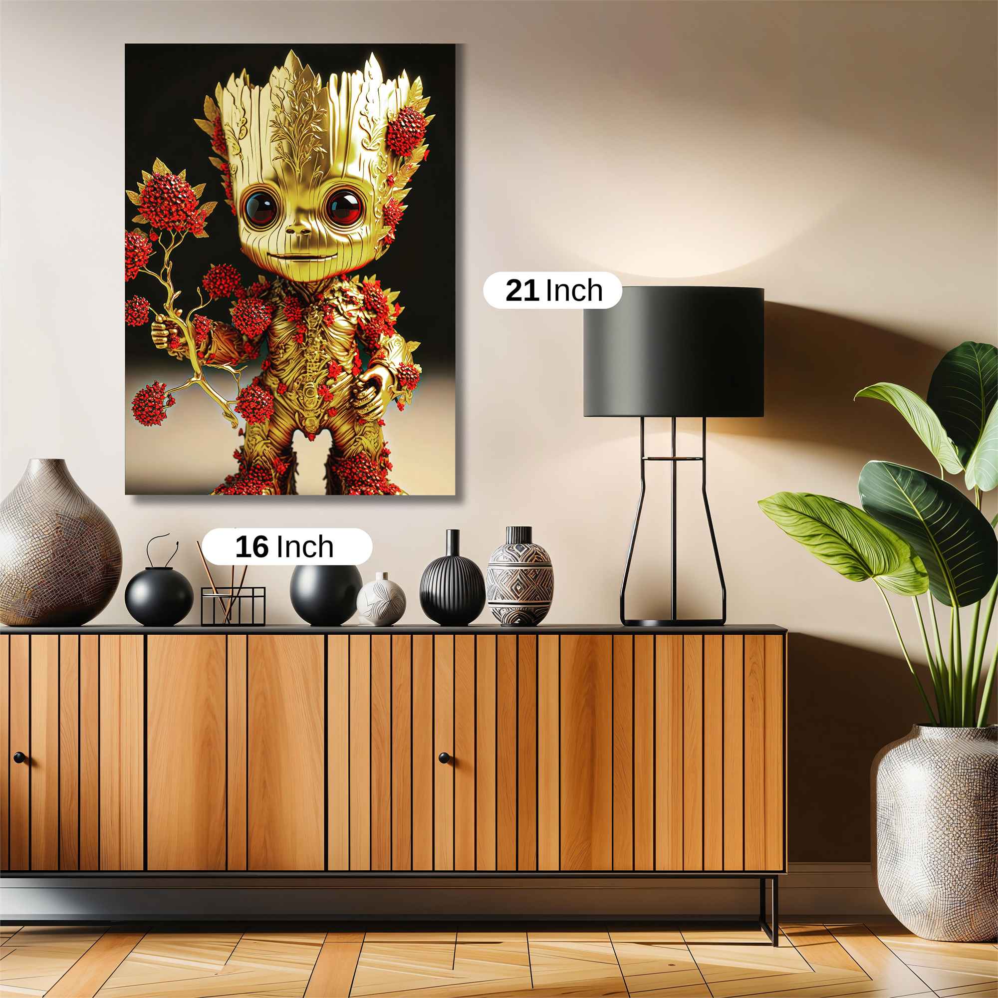Groot Regal Safe Wall Magnetic / M