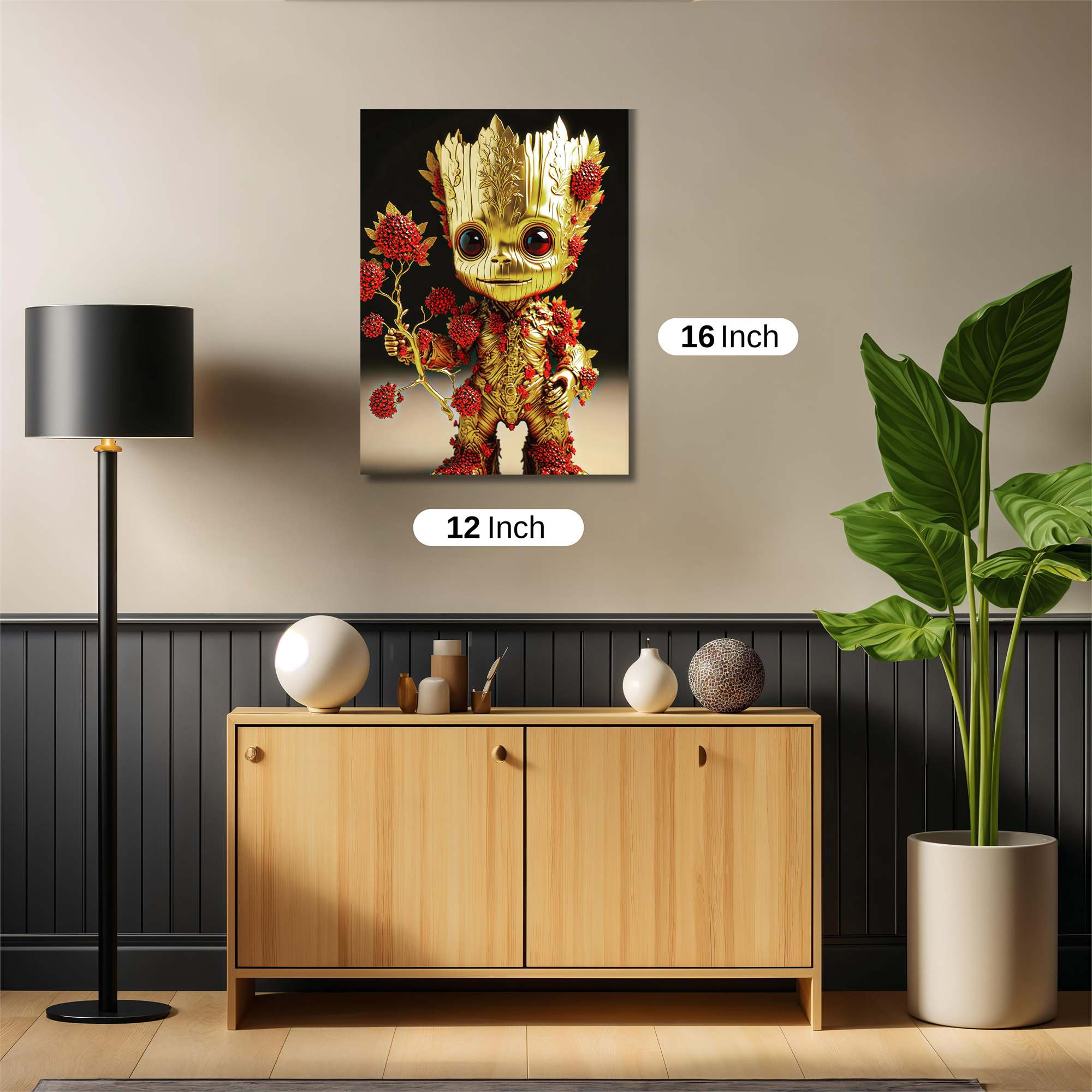 Groot Regal Safe Wall Magnetic / M
