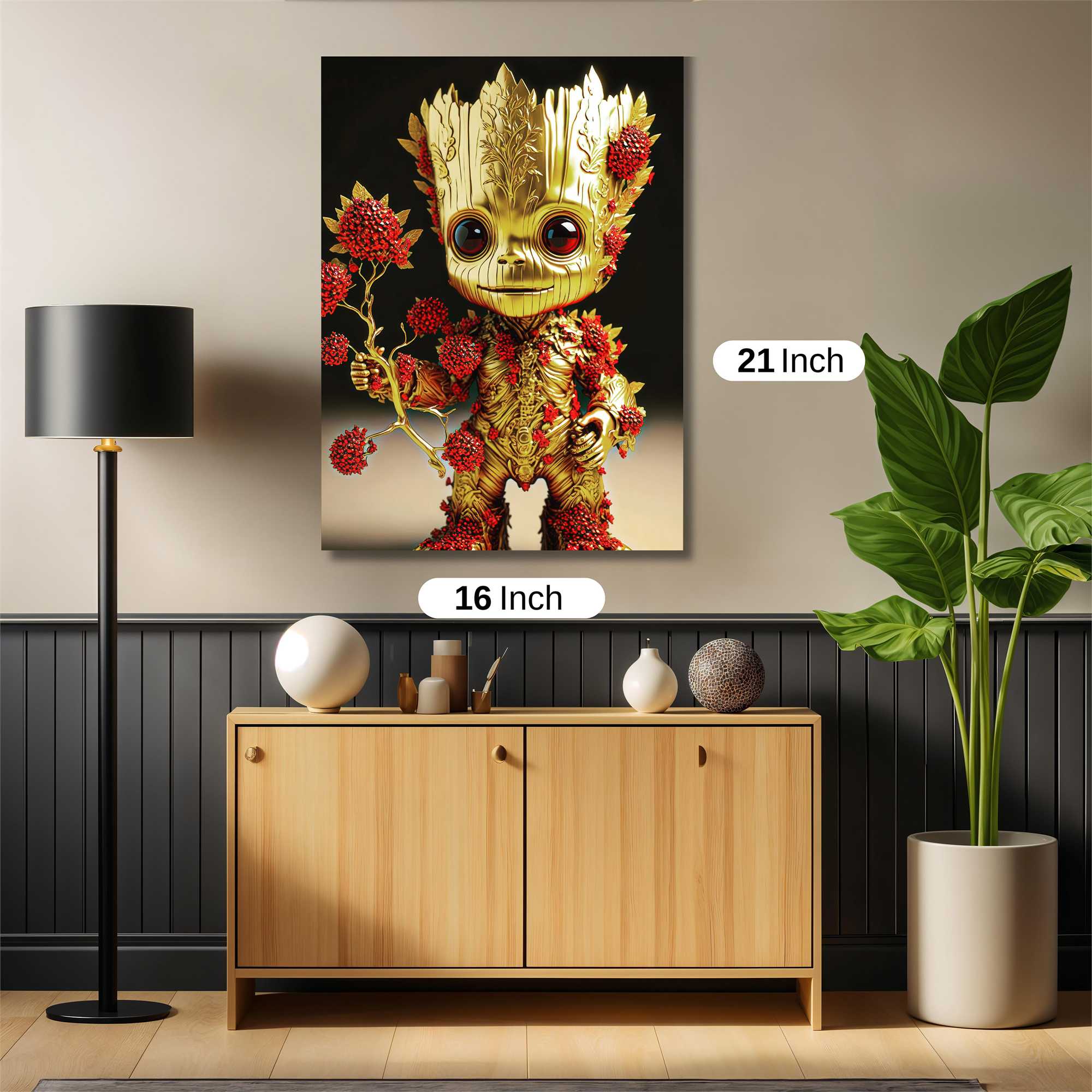 Groot Regal Safe Wall Magnetic / M