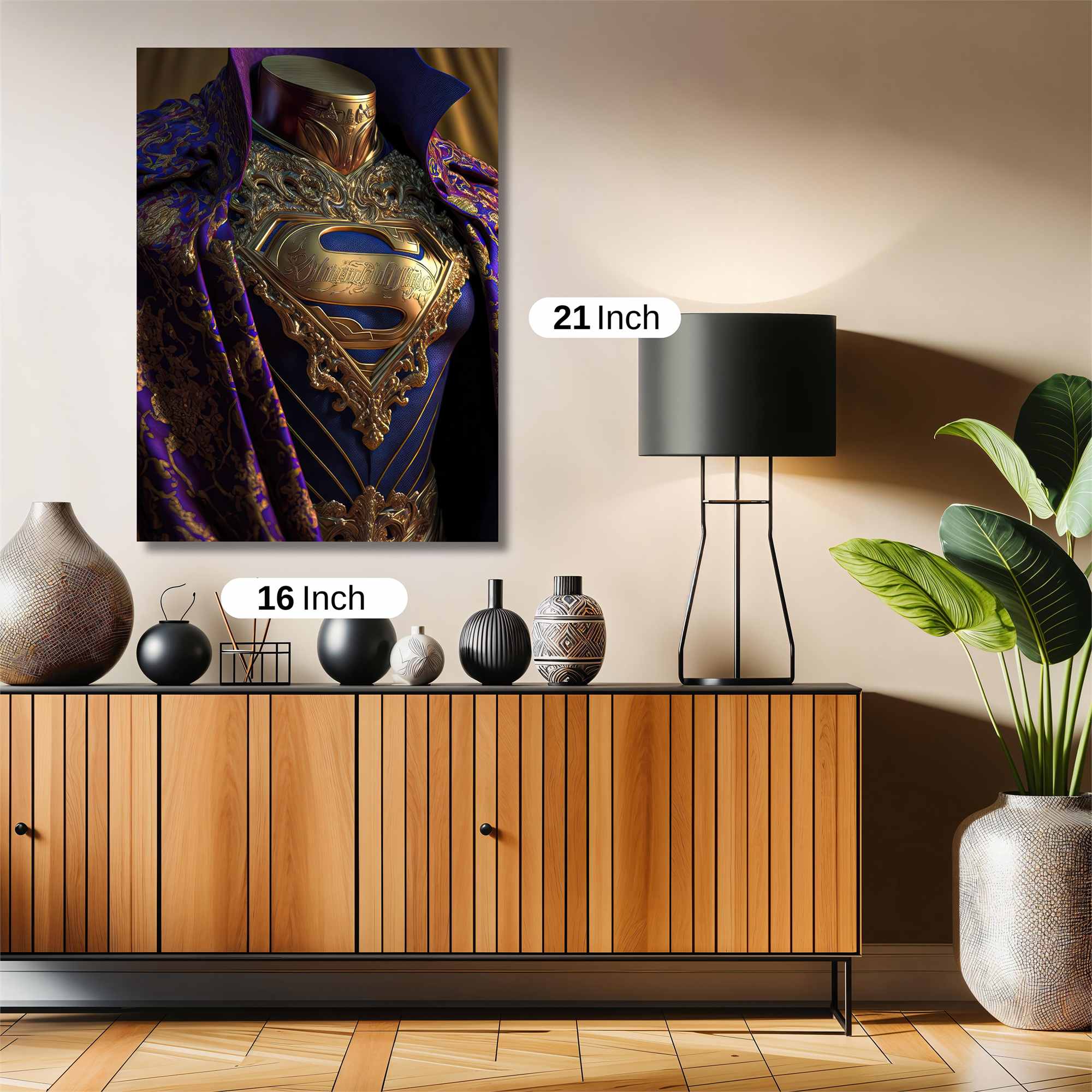 Superman Regal Safe Wall Magnetic / M