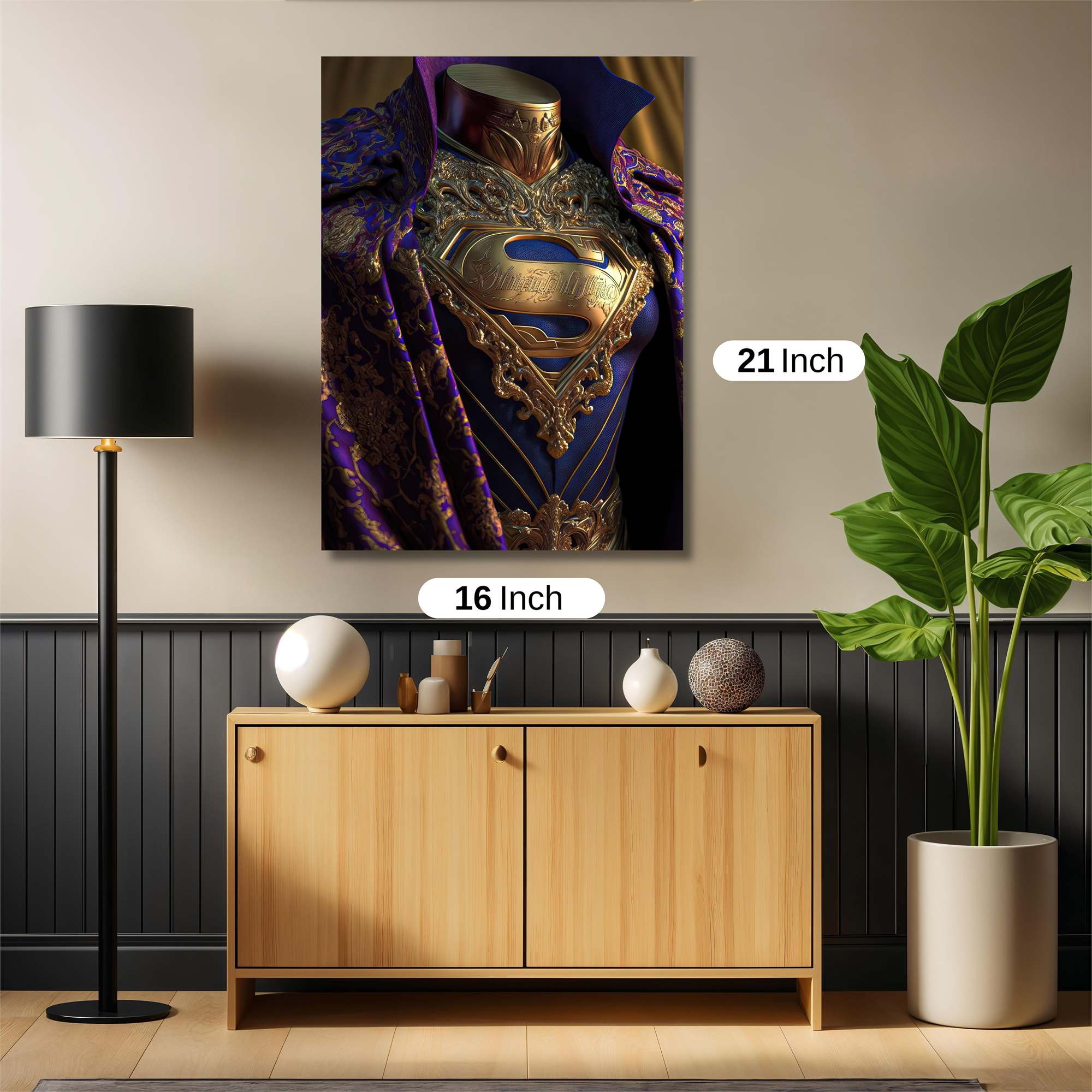 Superman Regal Safe Wall Magnetic / M