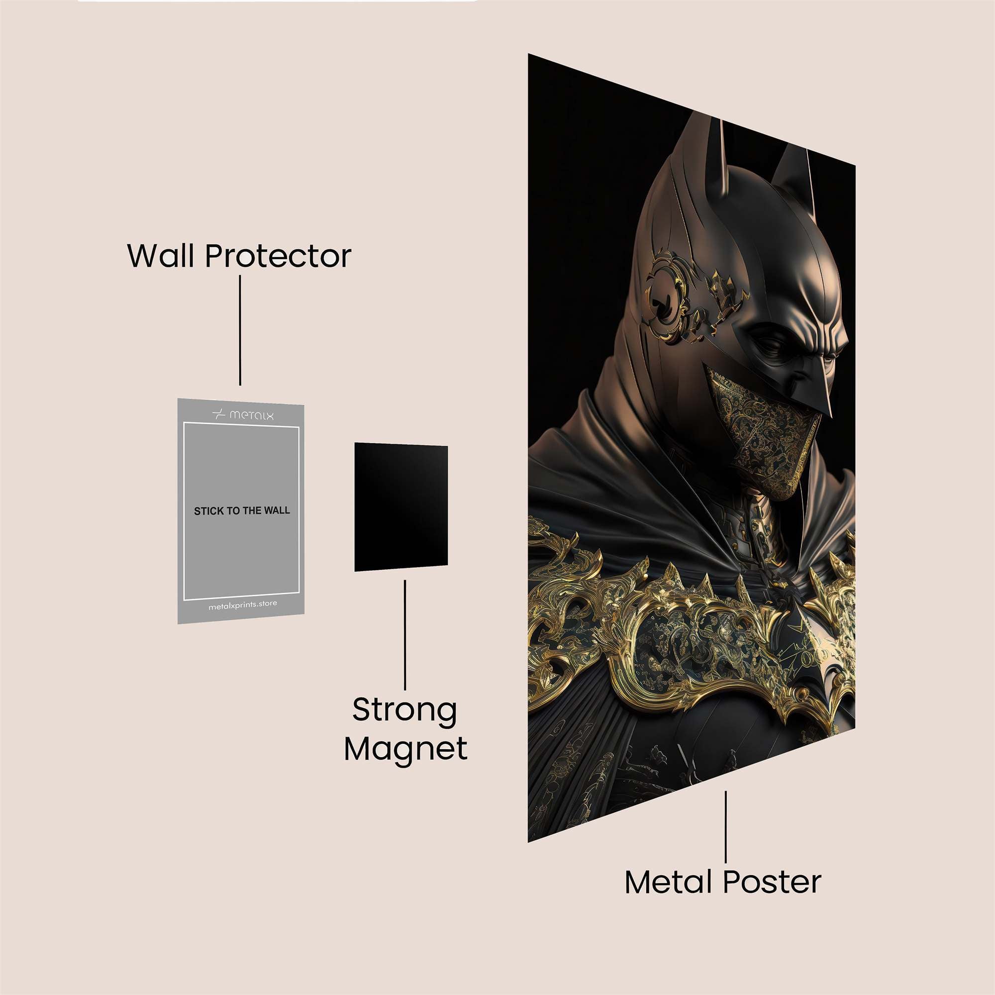 Batman Regal Safe Wall Magnetic / M