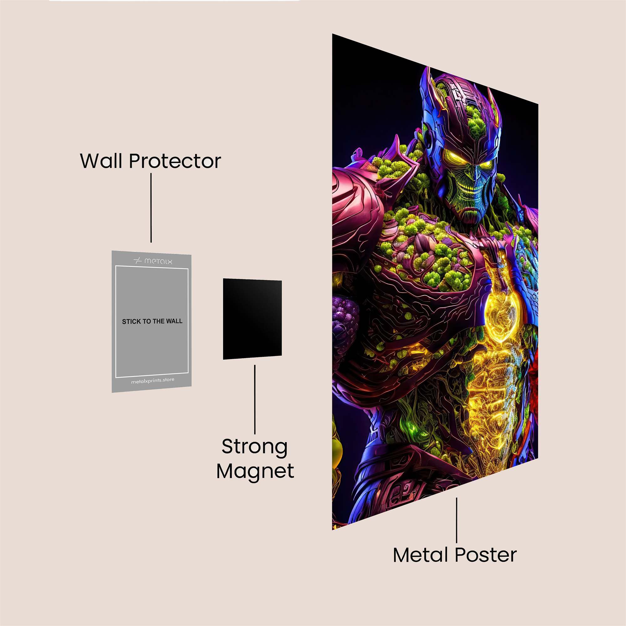 GrapeGuardian Safe Wall Magnetic / M