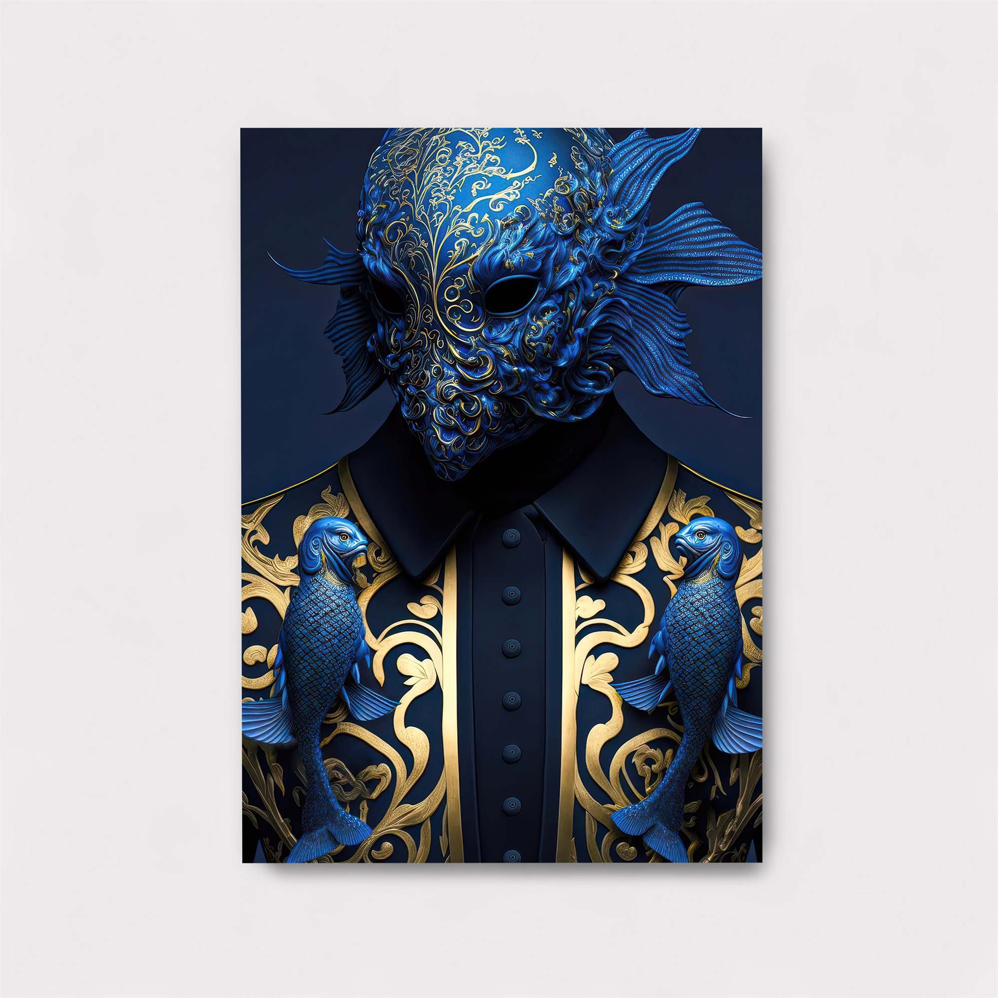 Aquatic Elegance Safe Wall Magnetic / M