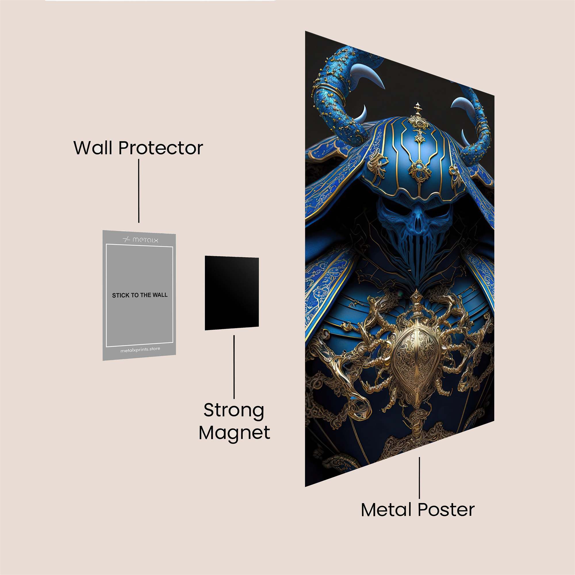Demon Majesty Safe Wall Magnetic / M