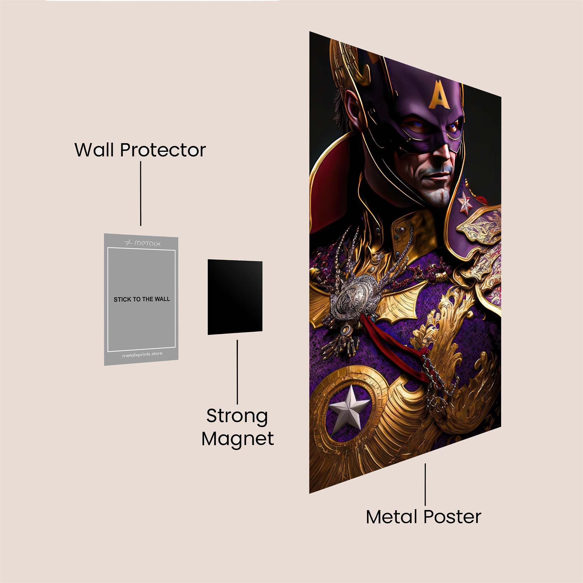 Avenger Regal Safe Wall Magnetic / M