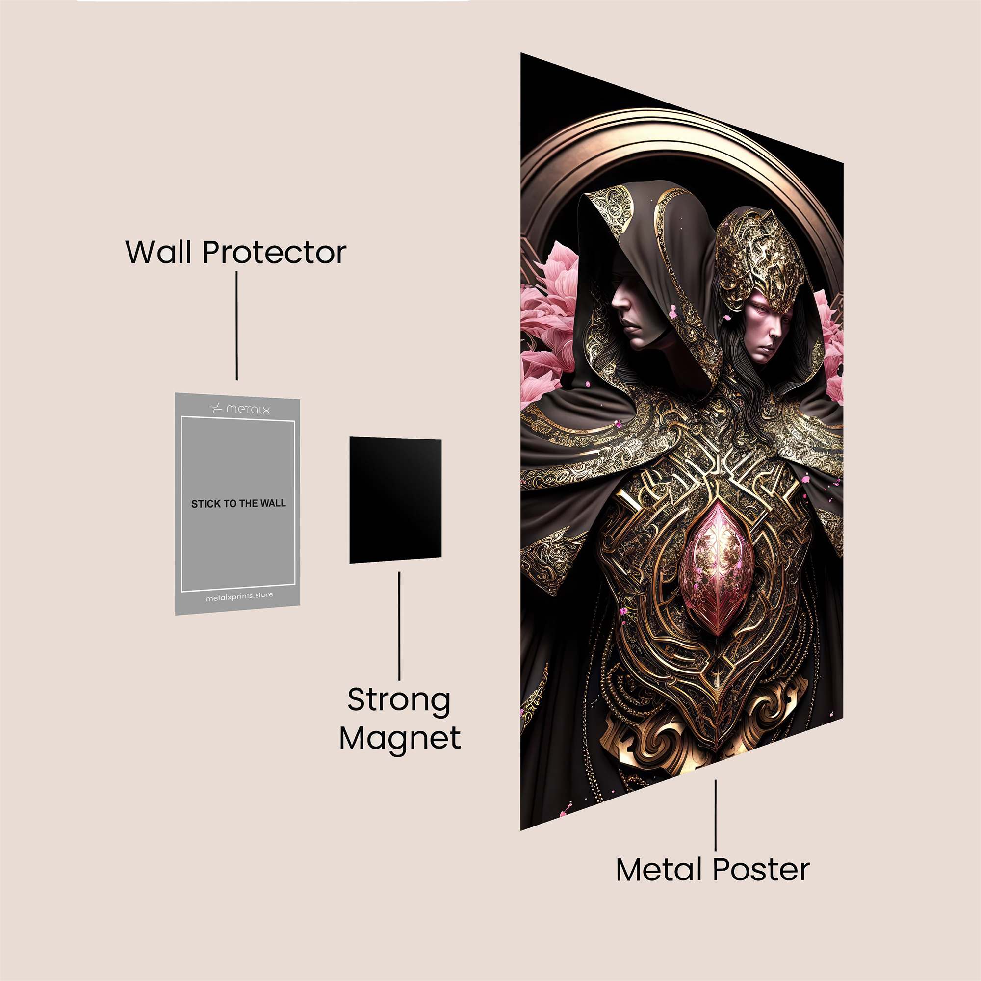 Arcane Serenity Safe Wall Magnetic / M