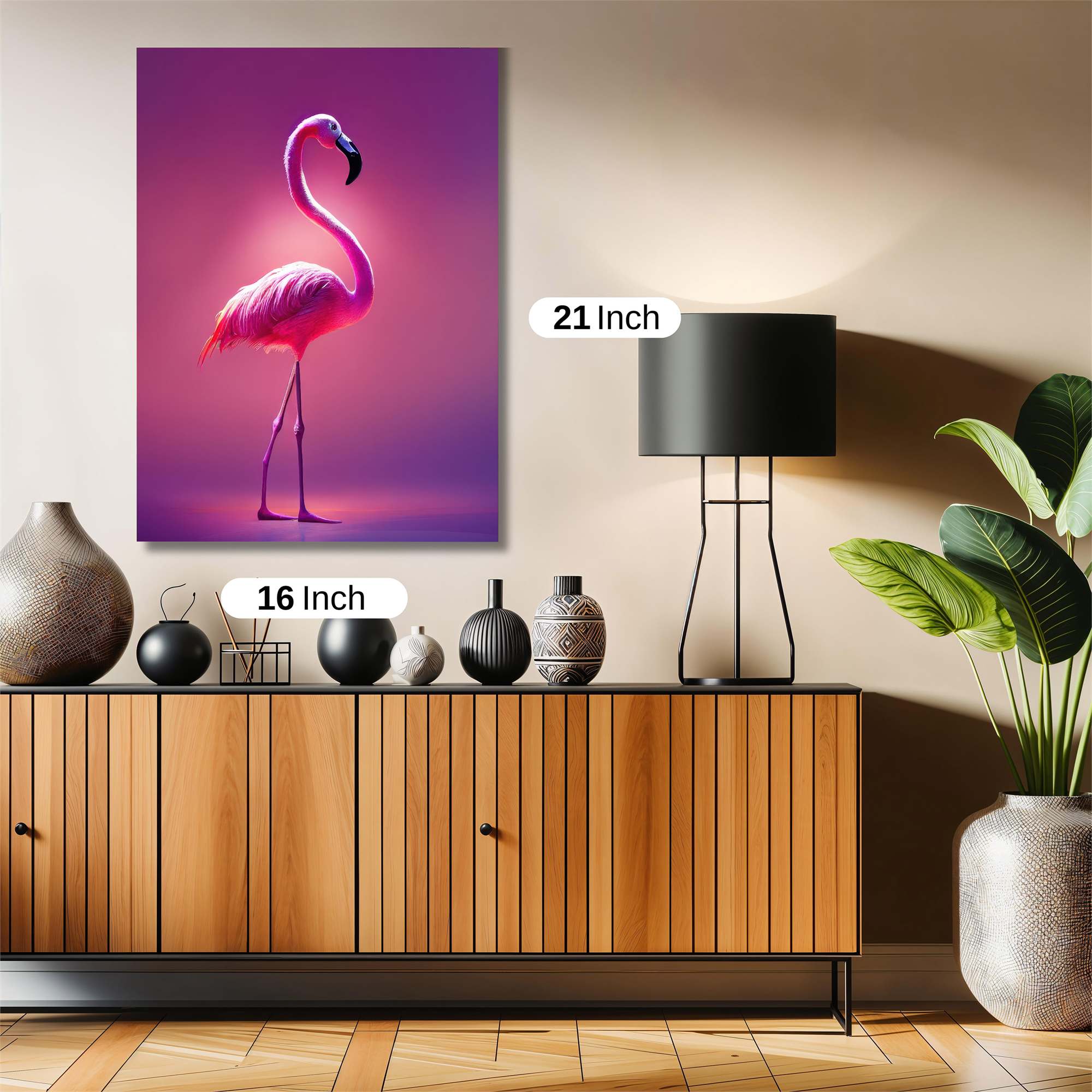 Flamingo Radiance Safe Wall Magnetic / M