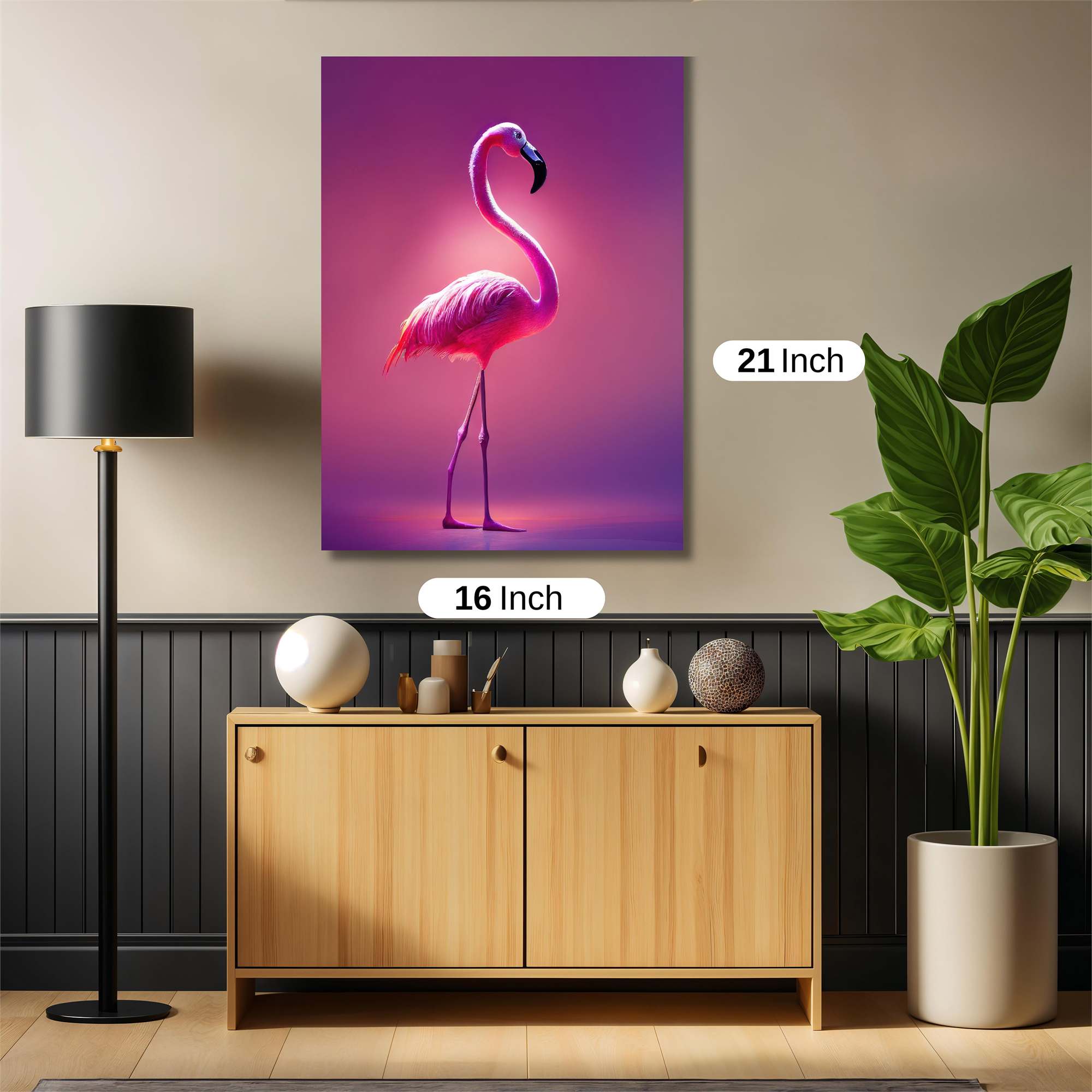 Flamingo Radiance Safe Wall Magnetic / M